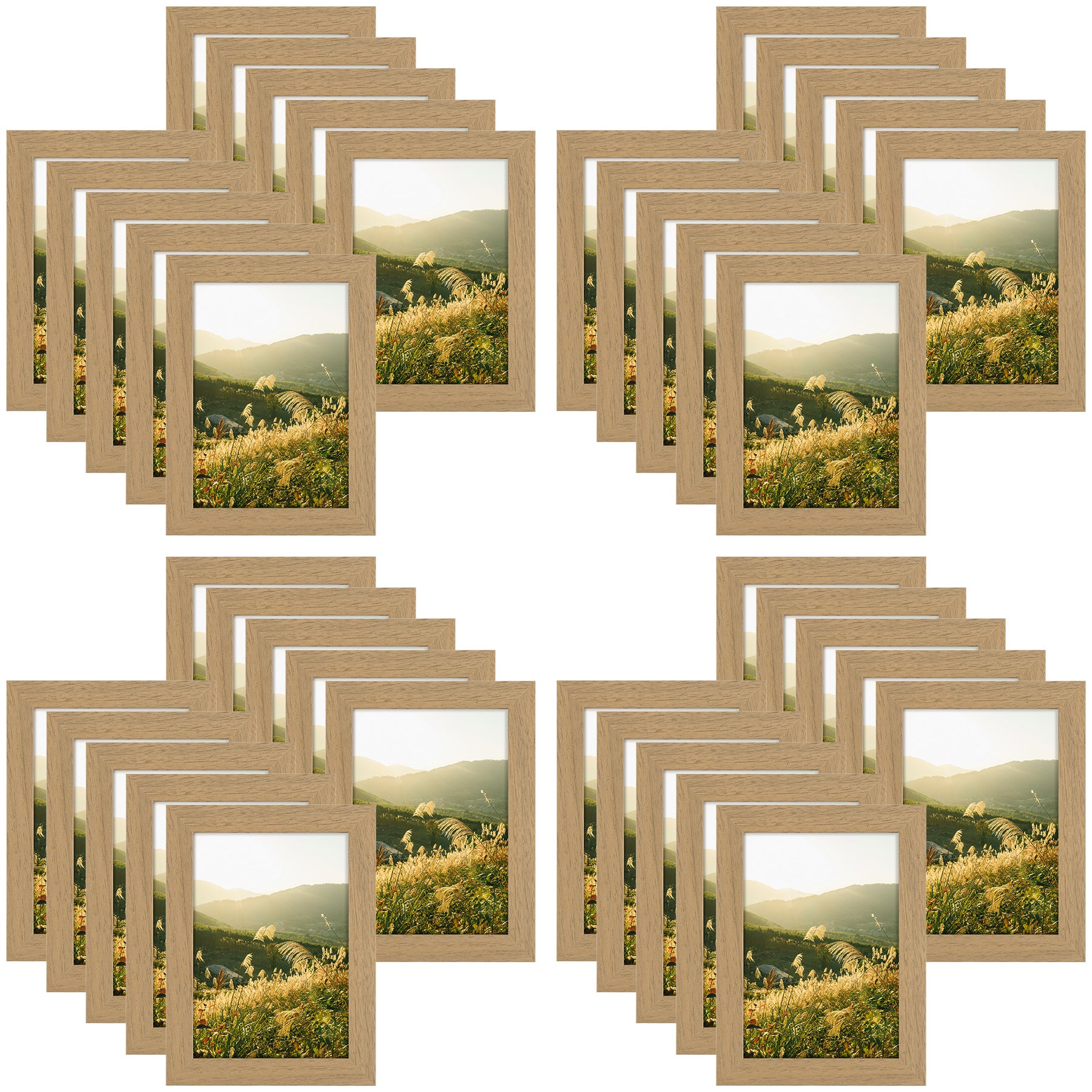 Clearance 5x7 Picture Frame with Plexiglass(40 Pcs Per Box)