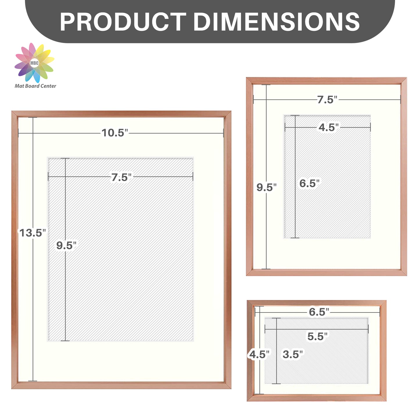 Clearance Gallery Wall frames - Display Four 11x14, Eight 8x10, and Sixteen 5x7 inch Photos (28 Pcs Per Box)