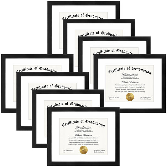 11x14 Picture Frame for 8.5x11 Photo/Certificate (8 Pcs Per Box)