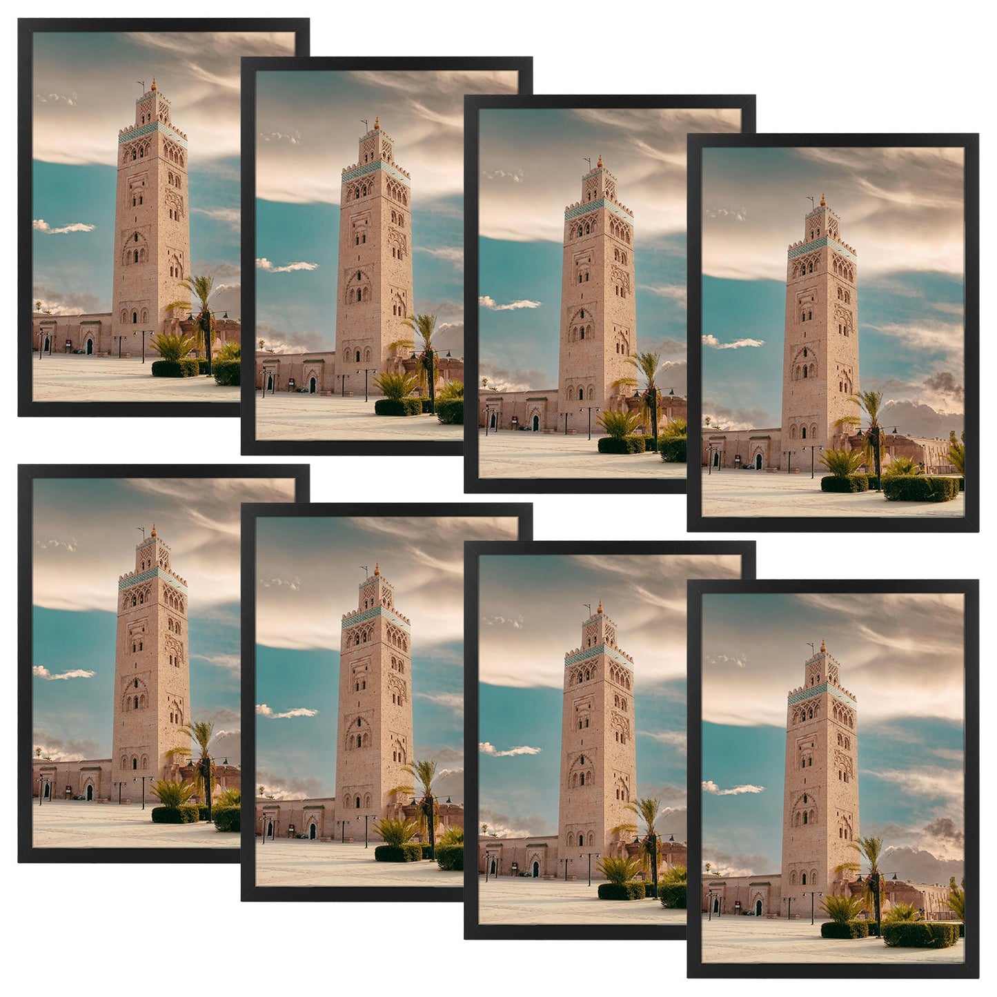 16.5 x 23.4 Poster Frame (8 Pcs Per Box) Black