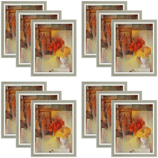Clearance 11x14 Picture Frame with Plexiglass (12 Pcs Per Box) Dark Grey