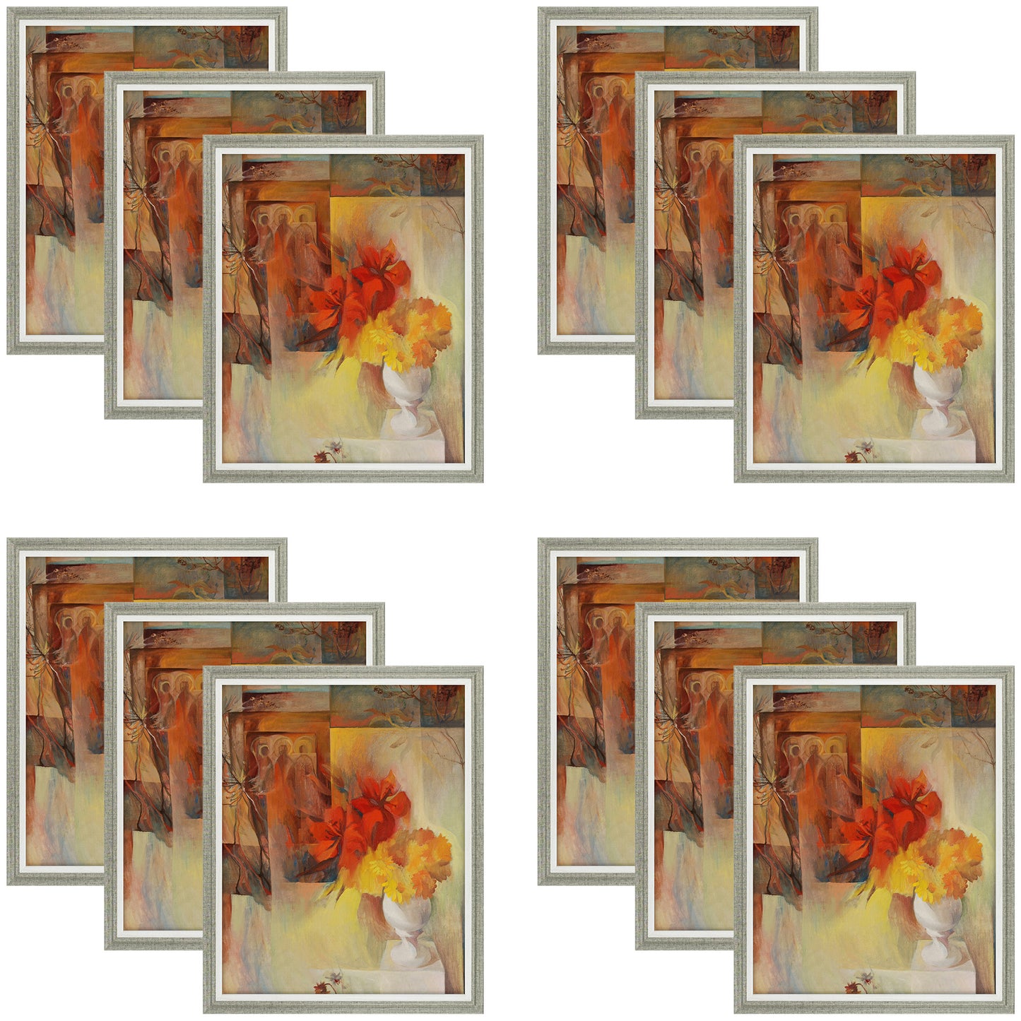 Clearance 16x20 Picture Frame with Plexiglass (12 Pcs Per Box) Dark Grey