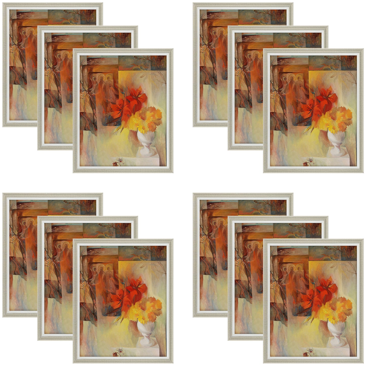 Clearance 16x20 Picture Frame with Plexiglass (12 Pcs Per Box) Light Grey
