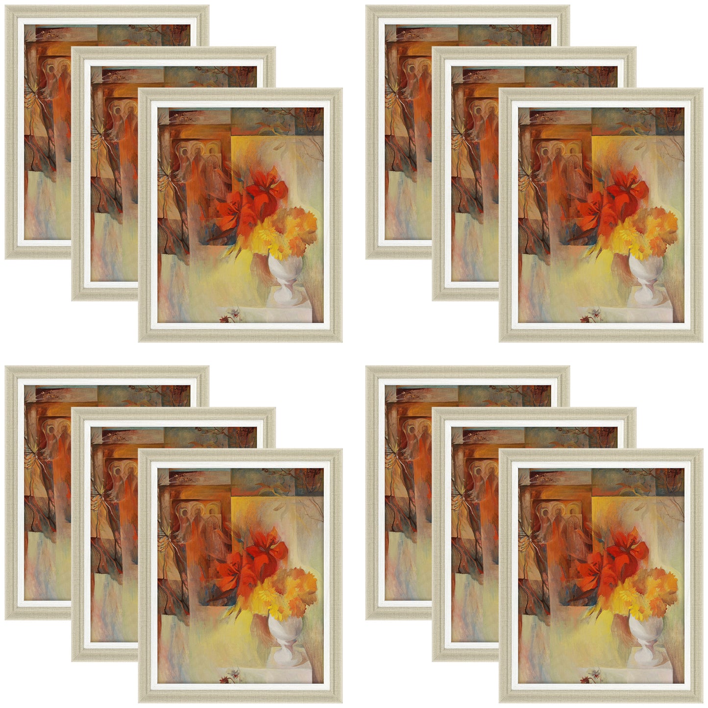 Clearance 11x14 Picture Frame with Plexiglass (12 Pcs Per Box) Oak