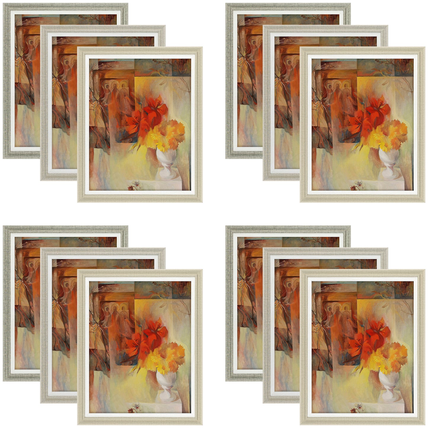 Clearance 11x14 Picture Frame with Plexiglass (12 Pcs Per Box) Multi-color