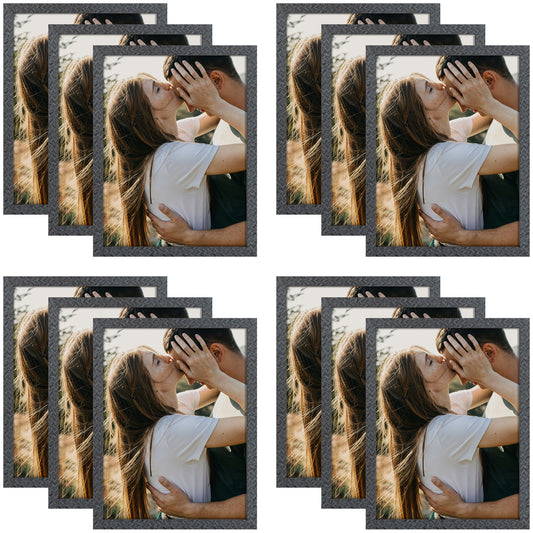 12x16 Picture Frame With Plexiglass (12 Pcs per Box) Black
