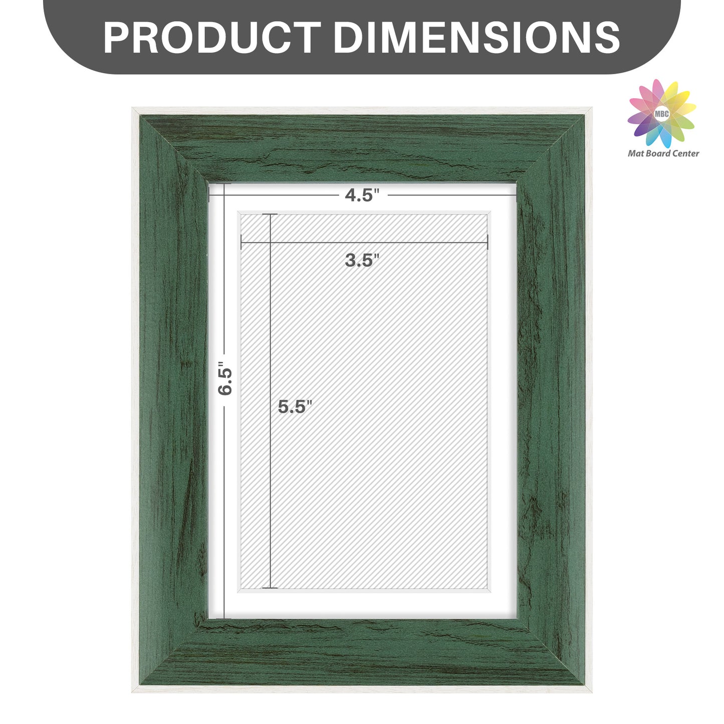 Clearance 5x7 Picture Frame for 4x6 Picture with Plexiglass (36 Pcs Per Box)