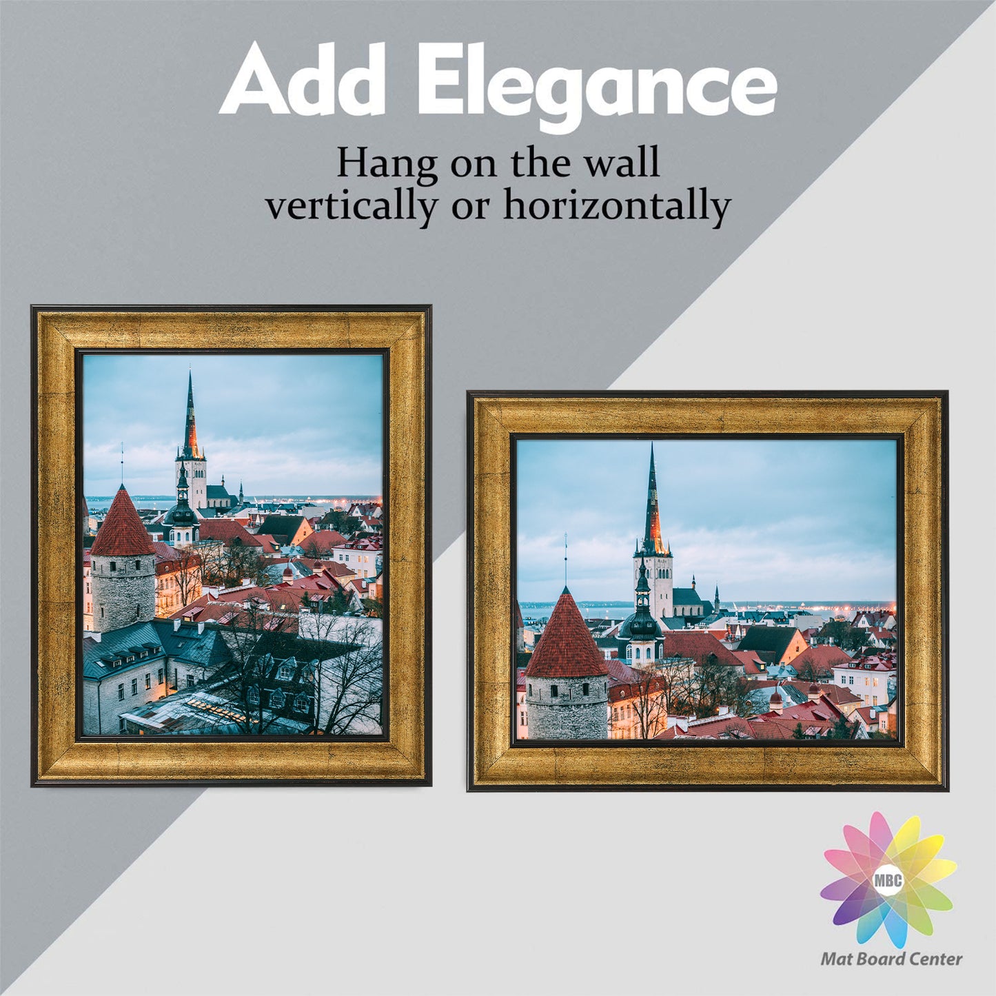 8x10 Picture Frame with Real Glass (12 Pcs Per Box)
