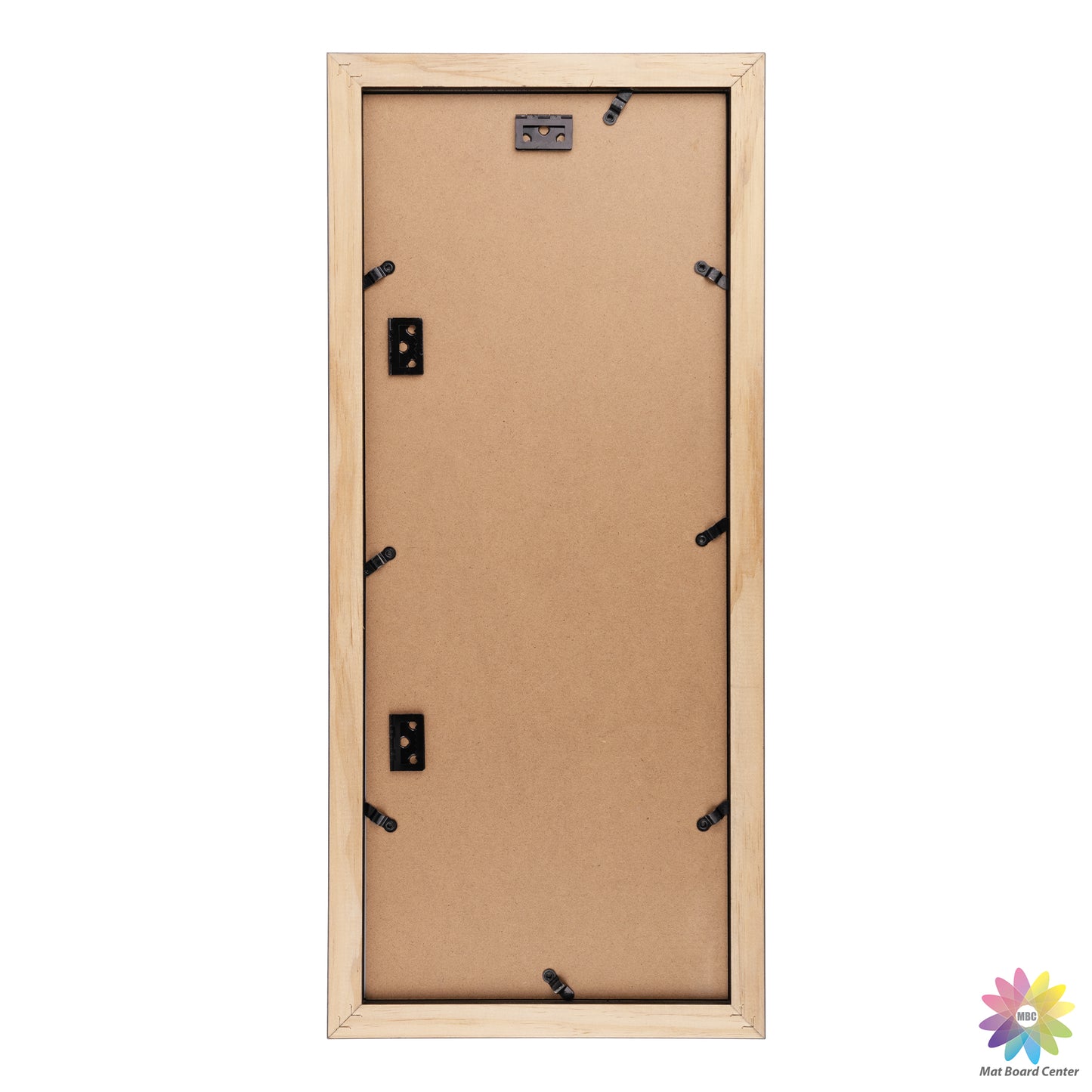 Clearance 8x20 Collage Picture Frame with White Mat Displays Four 4x6 Picture (9 Pcs Per Box)
