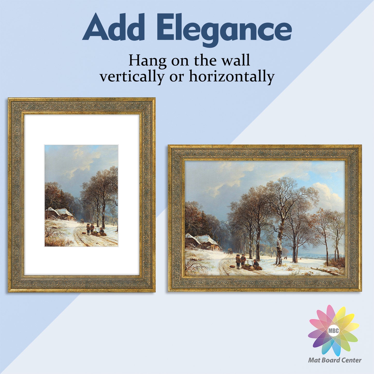 9x12 Picture Frame with White Mat for 6x8 Picture (10 Pcs Per Box)