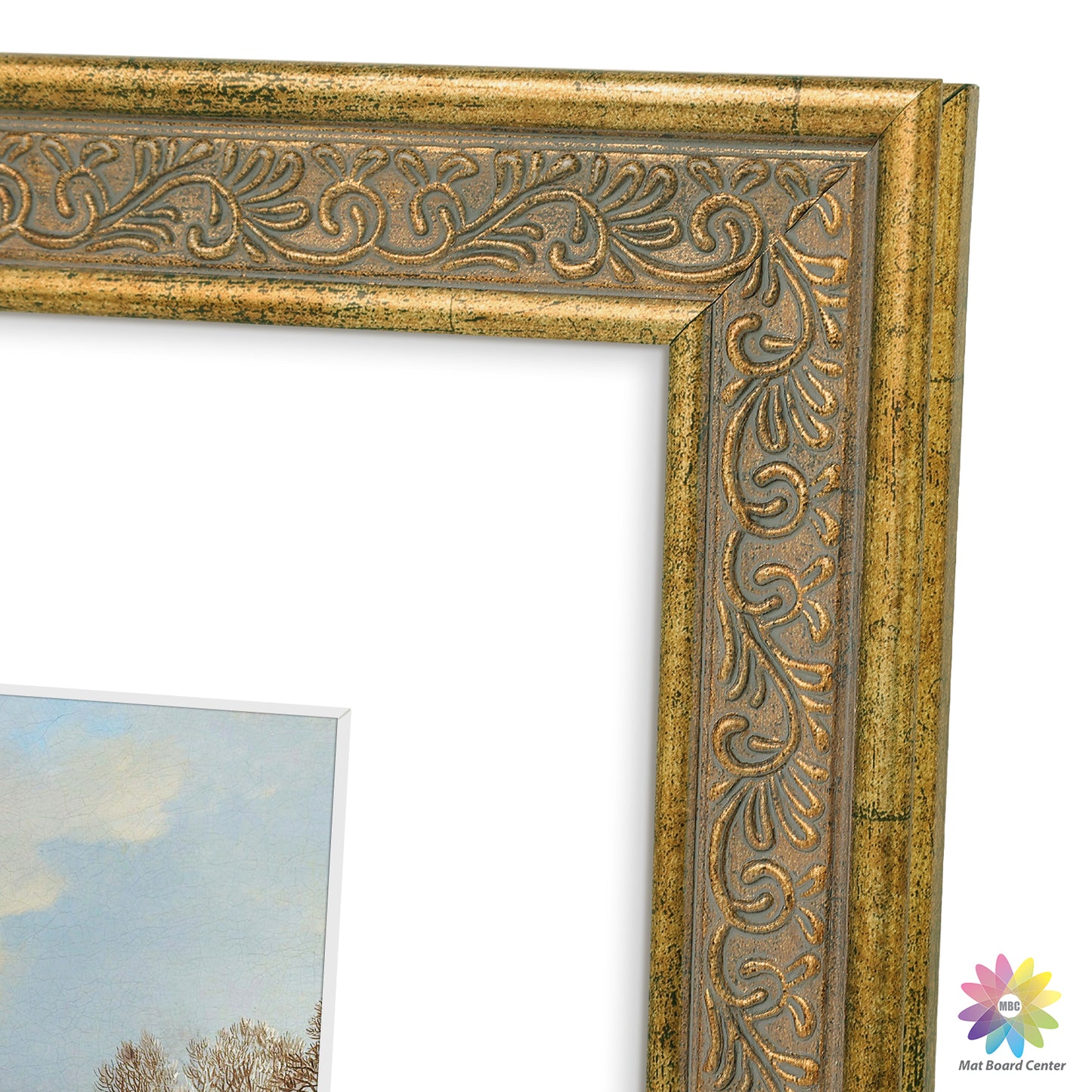 9x12 Picture Frame with White Mat for 6x8 Picture (10 Pcs Per Box)