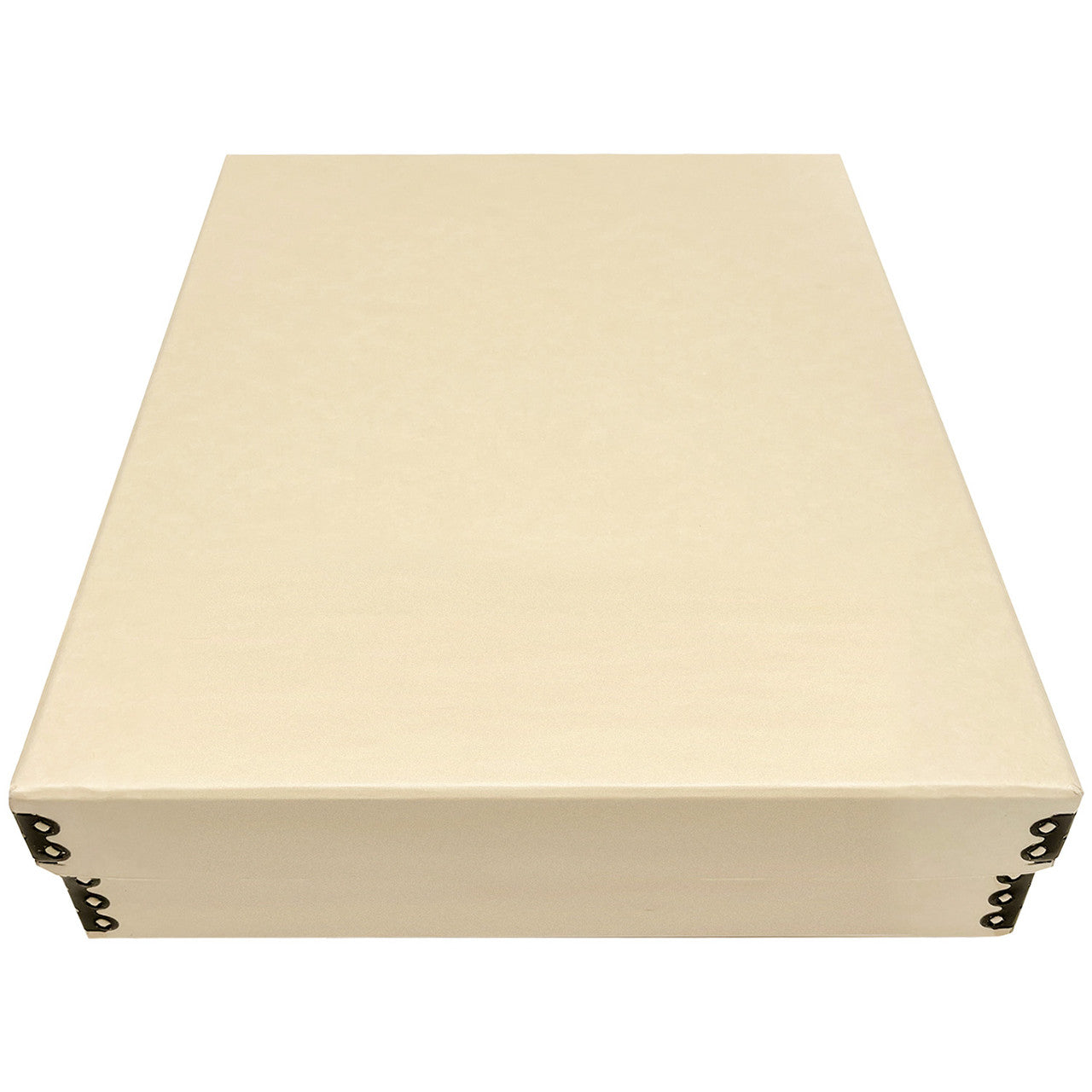 Lineco Tan Museum Storage Box with Short Lid Design