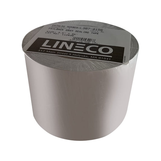 Lineco Self-Adhesive Frame Sealing Tape, for Frame Sealing DIY, Crafts, Frame Backing for Sturdy Design and Debris Prevention (Blue/Gray) 3.5 in. x 85 ft.