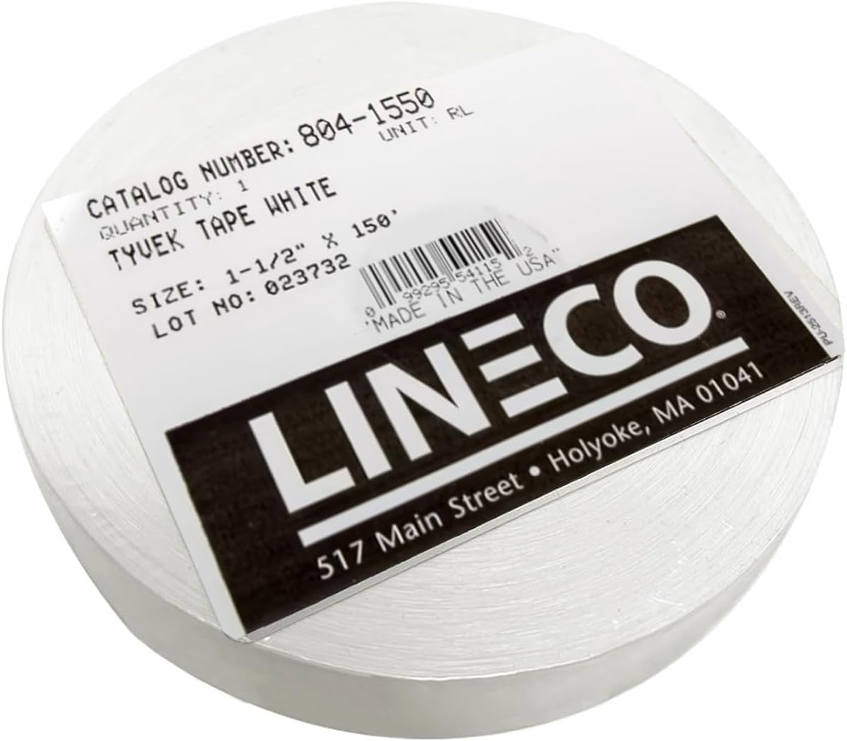 Lineco Tyvek Tape, Used for Matting Binding and Repairs for Prints Documents Letters Folders Books, Pressure Senstitve Adhesive and Durability. (1 Roll) 1.5 in. x 150 ft.