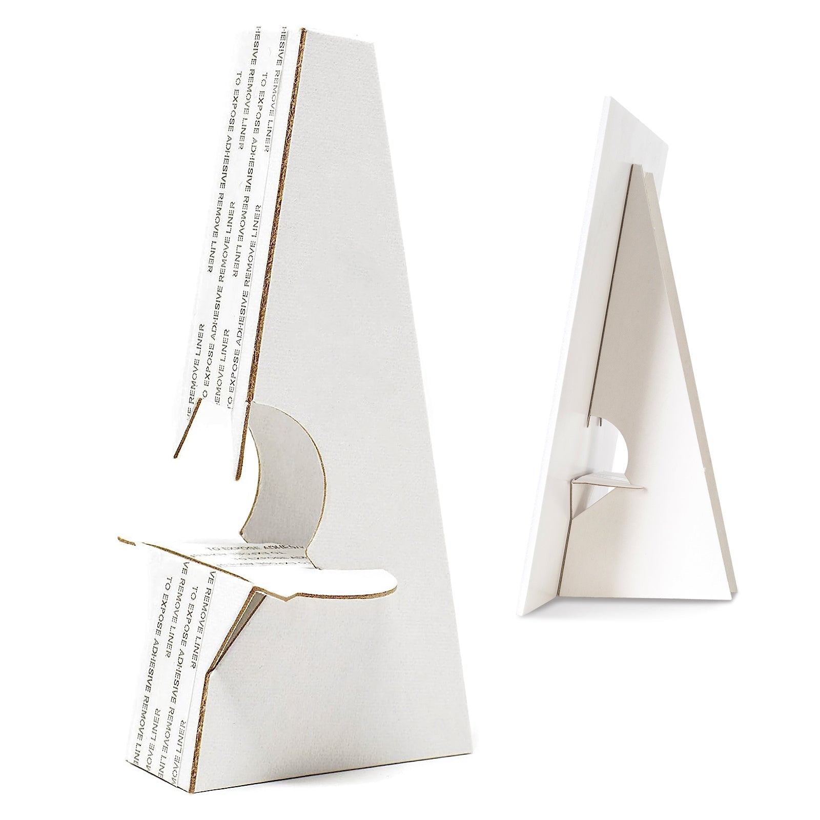 Cardboard Easel Back (100 Pack) 5 Inch