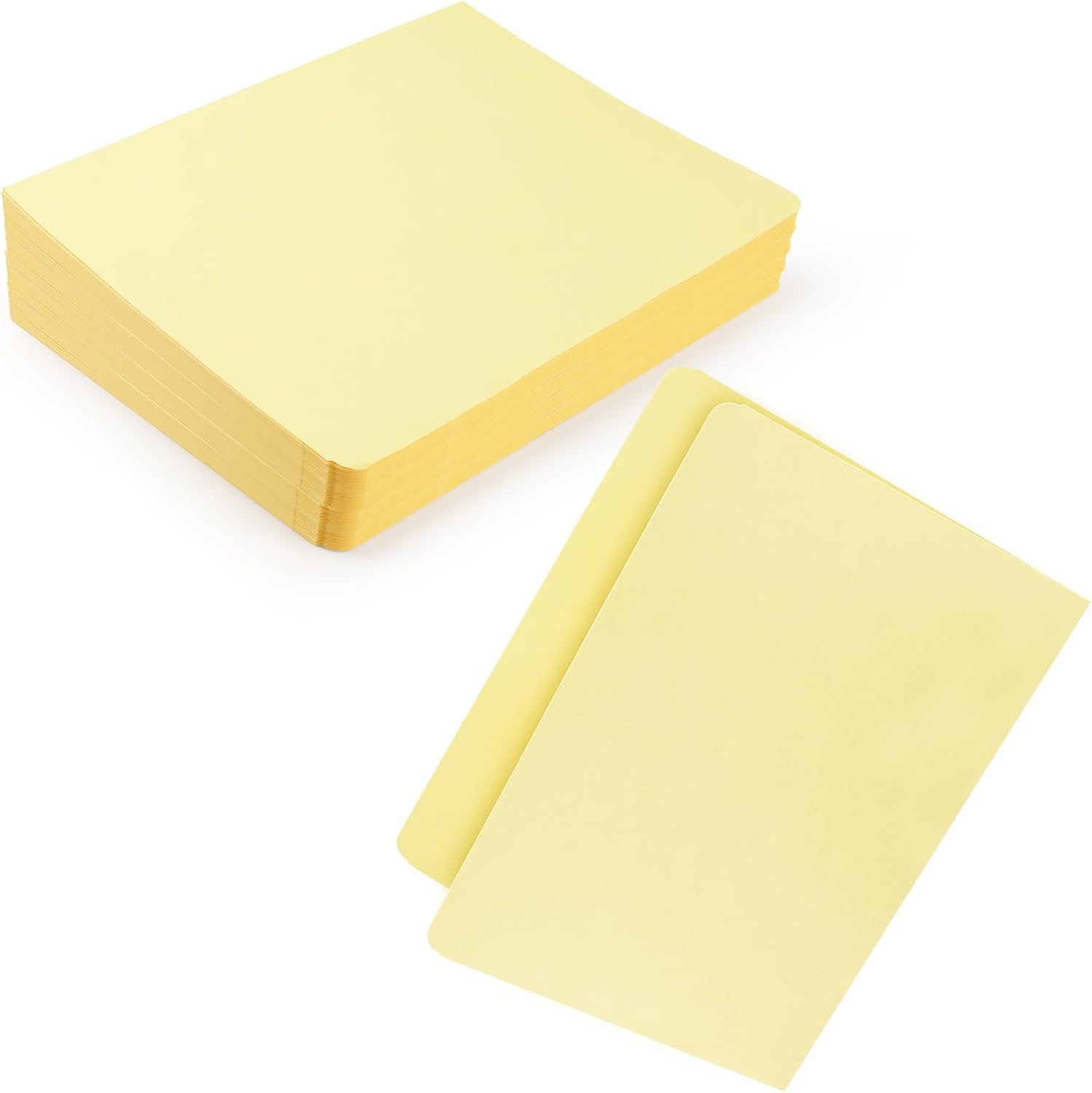 9.5x14.75 Inches Lineco Archival Letter Size File Folders Lignin-Free Light Tan 10 Pt 100 Pack Full Cut
