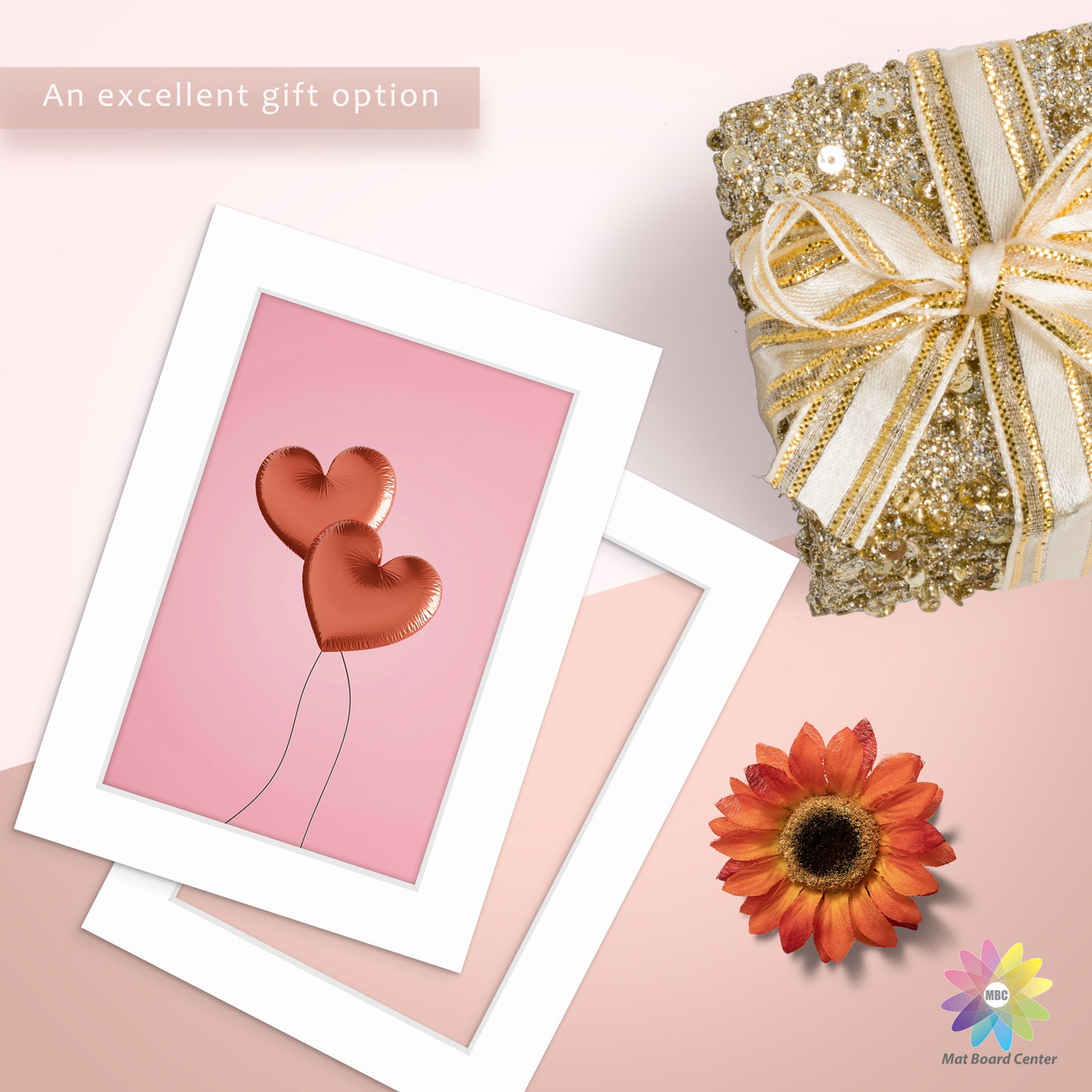 5x7 Economy Pre-Cut Mat For 4x6 Picture-Pack of 100