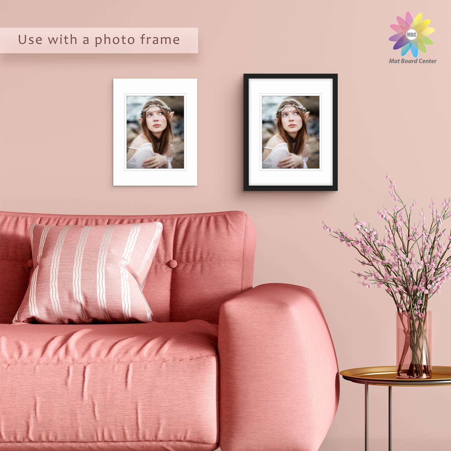 11x14 Double Mat For 8x10 Photos - Pack of 50