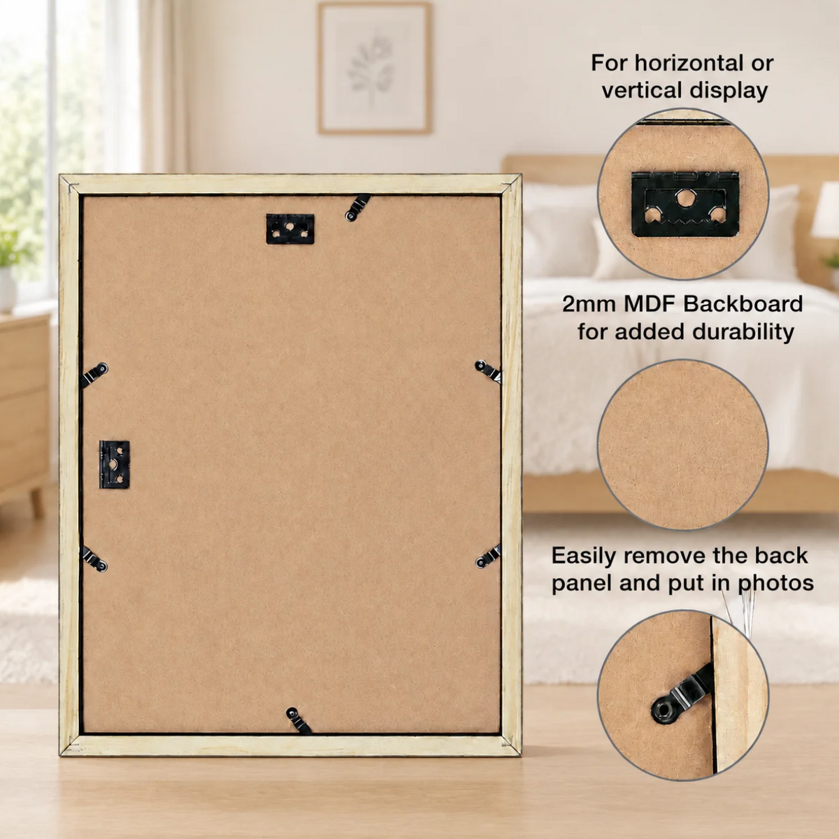 11x14 Collage Picture Frames for Five 4x6 Pictures Black (10 Pcs per Box)