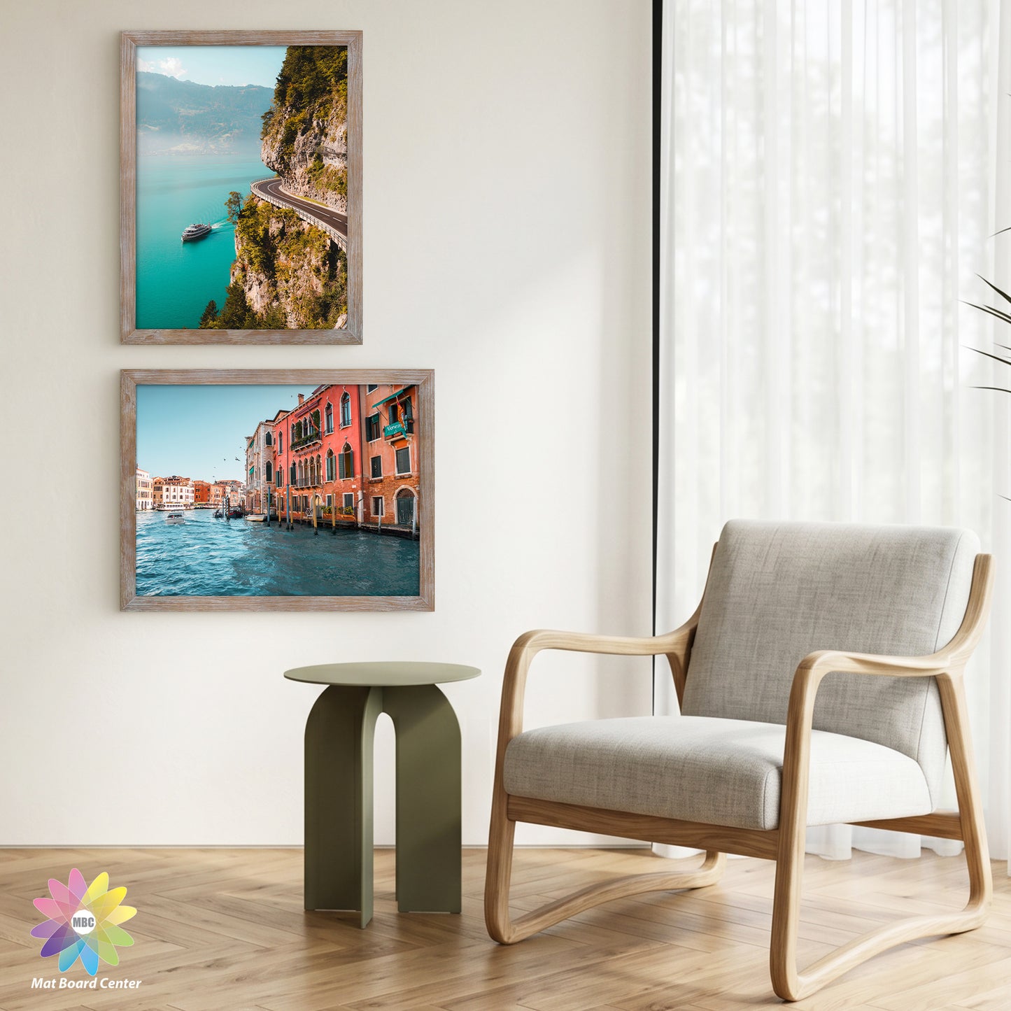 Clearance 18x24 Poster Frame with Plexiglass Rustic Grey (6 Pcs Per Box)
