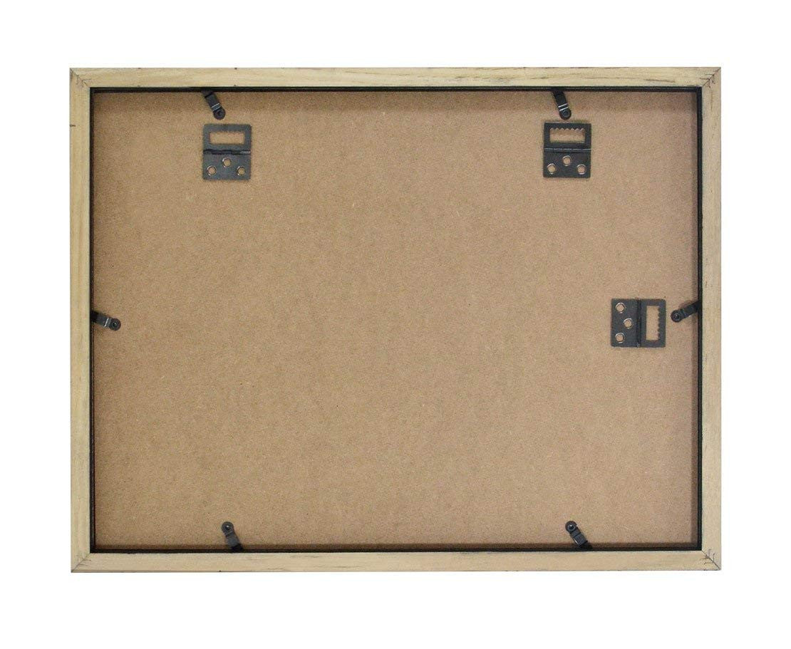 12x16 Collage Picture Frames for One 5x7 and Twelve 2.5x3.75 Picture Wood Frames (8 Pcs per Box)