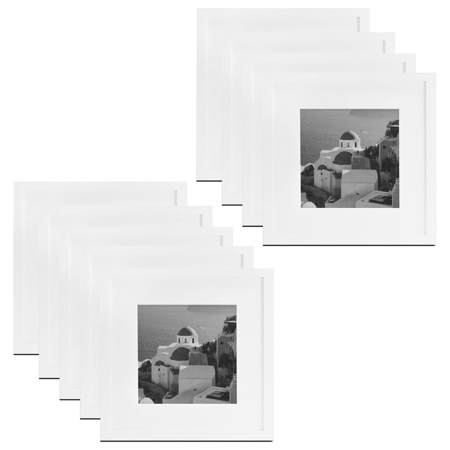 12x12 Wood Frame for 8x8 Picture Smooth Finish (9 Pcs per Box)