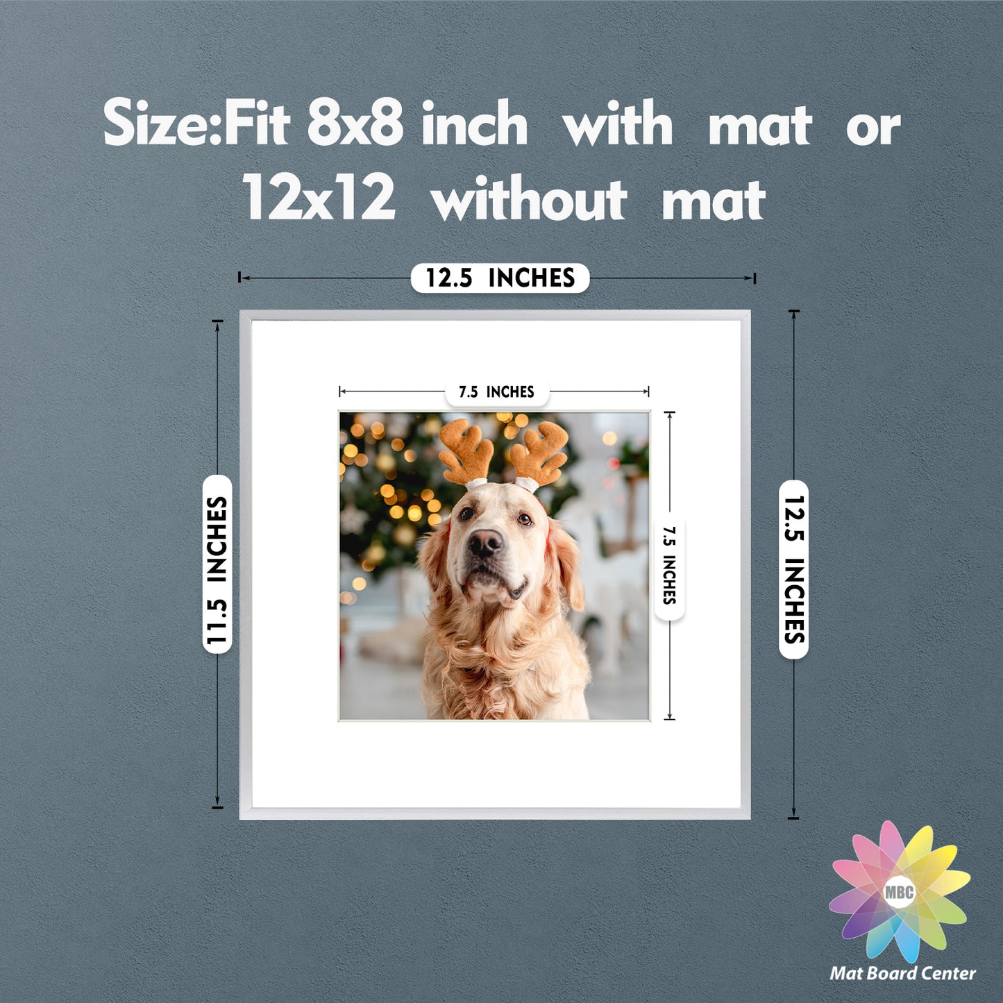 12x12 Aluminum Frame for 8x8 Picture (12 Pcs per Box)