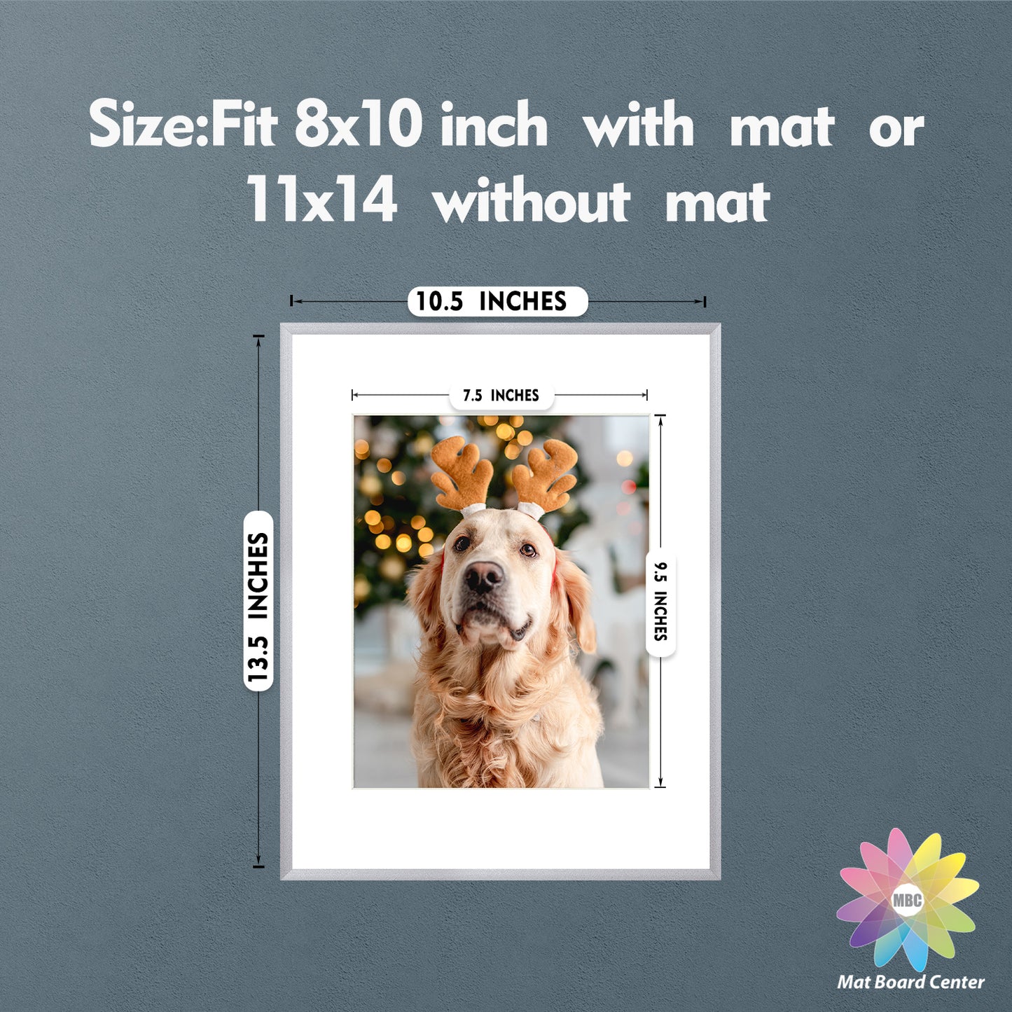 11x14 Aluminum Frame for 8x10 Picture (6 Pcs per Box)