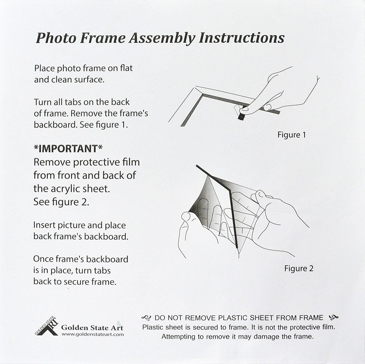 12.5x12.5 Aluminum Frame for 12.5x12.5 Picture Vinyl Frames(10 Pcs per Box)