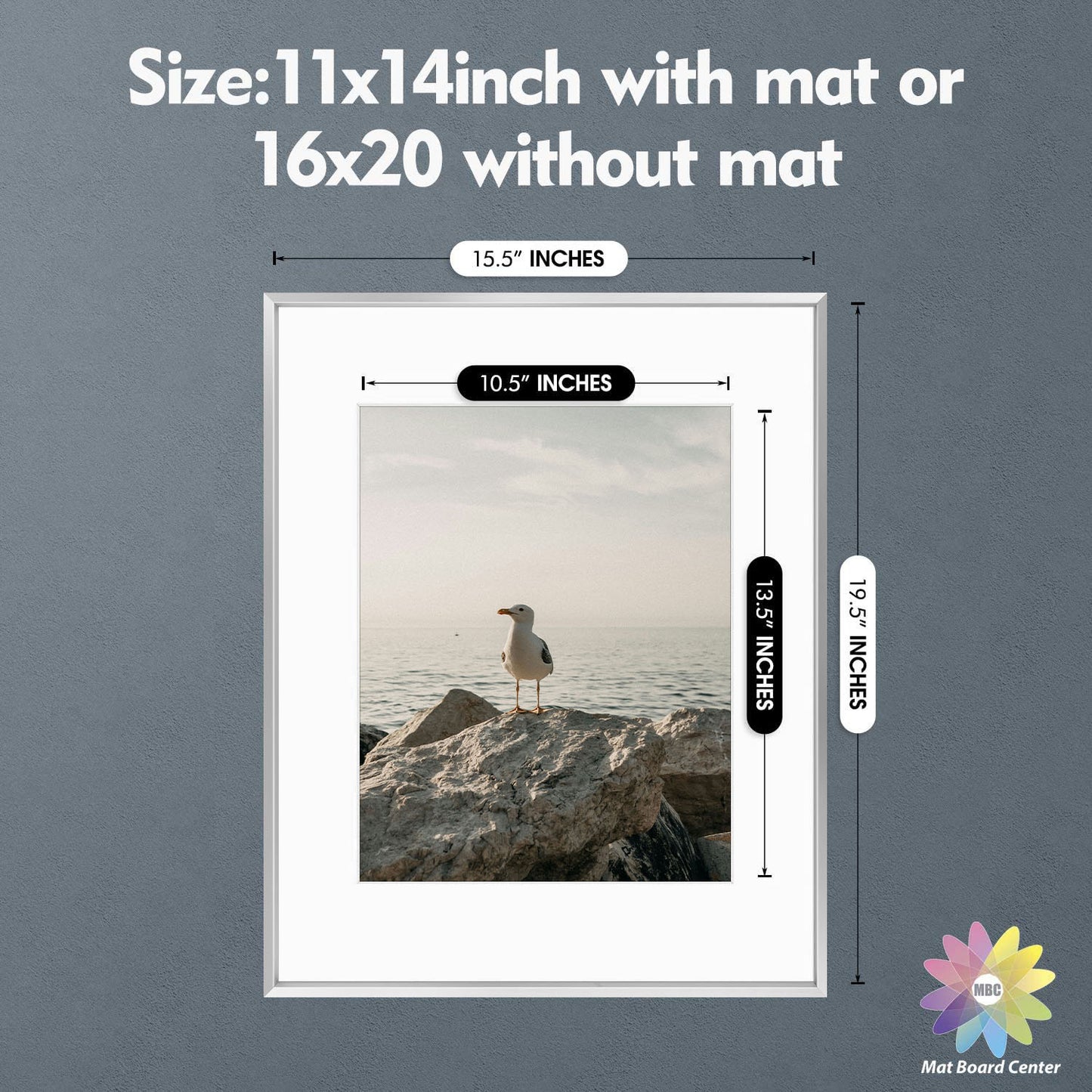 16x20 Aluminum Frame for 11x14 Picture (6 Pcs per Box)