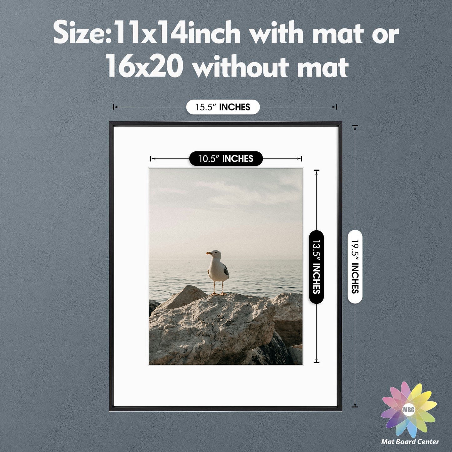 16x20 Aluminum Frame for 11x14 Picture (6 Pcs per Box)