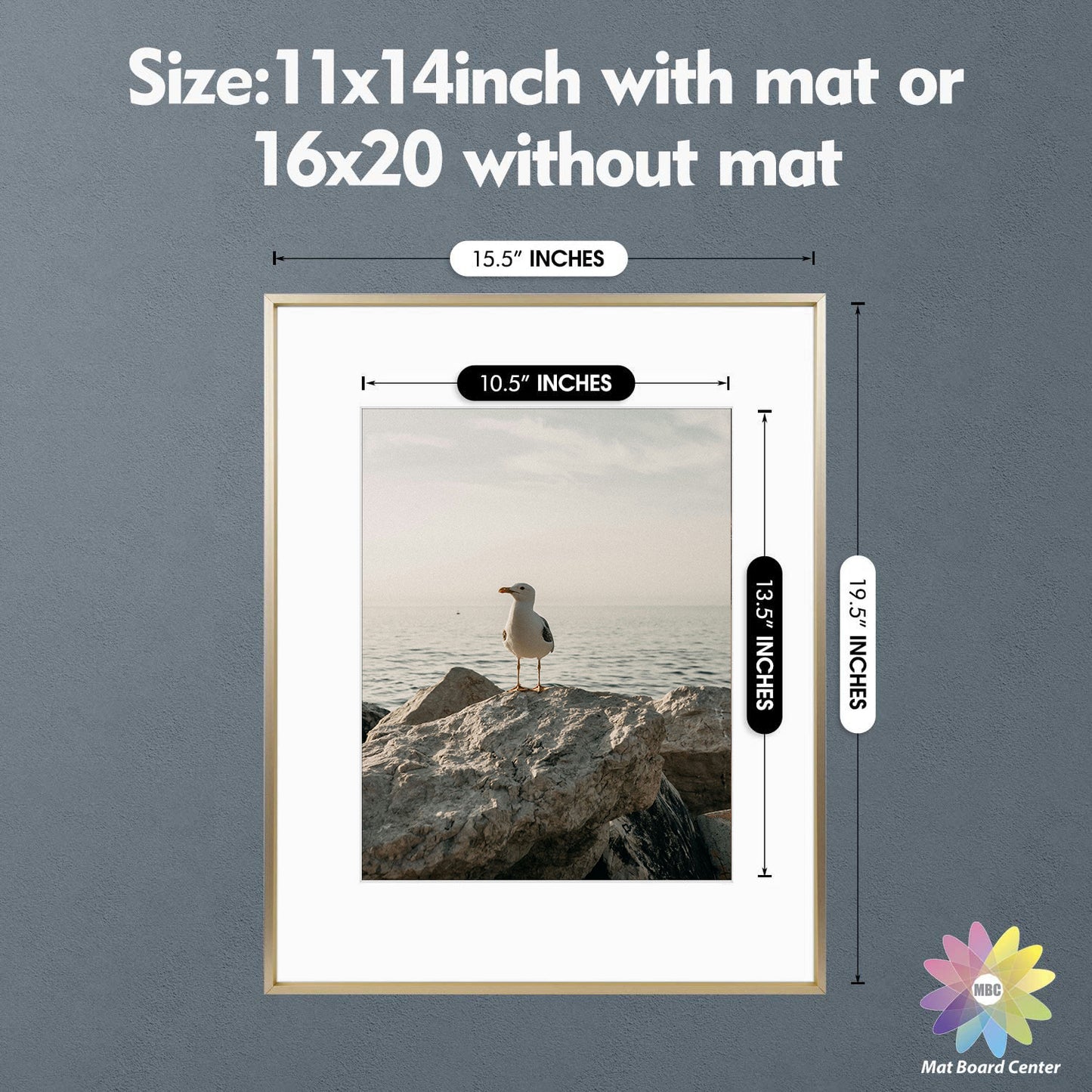 16x20 Aluminum Frame for 11x14 Picture (6 Pcs per Box)