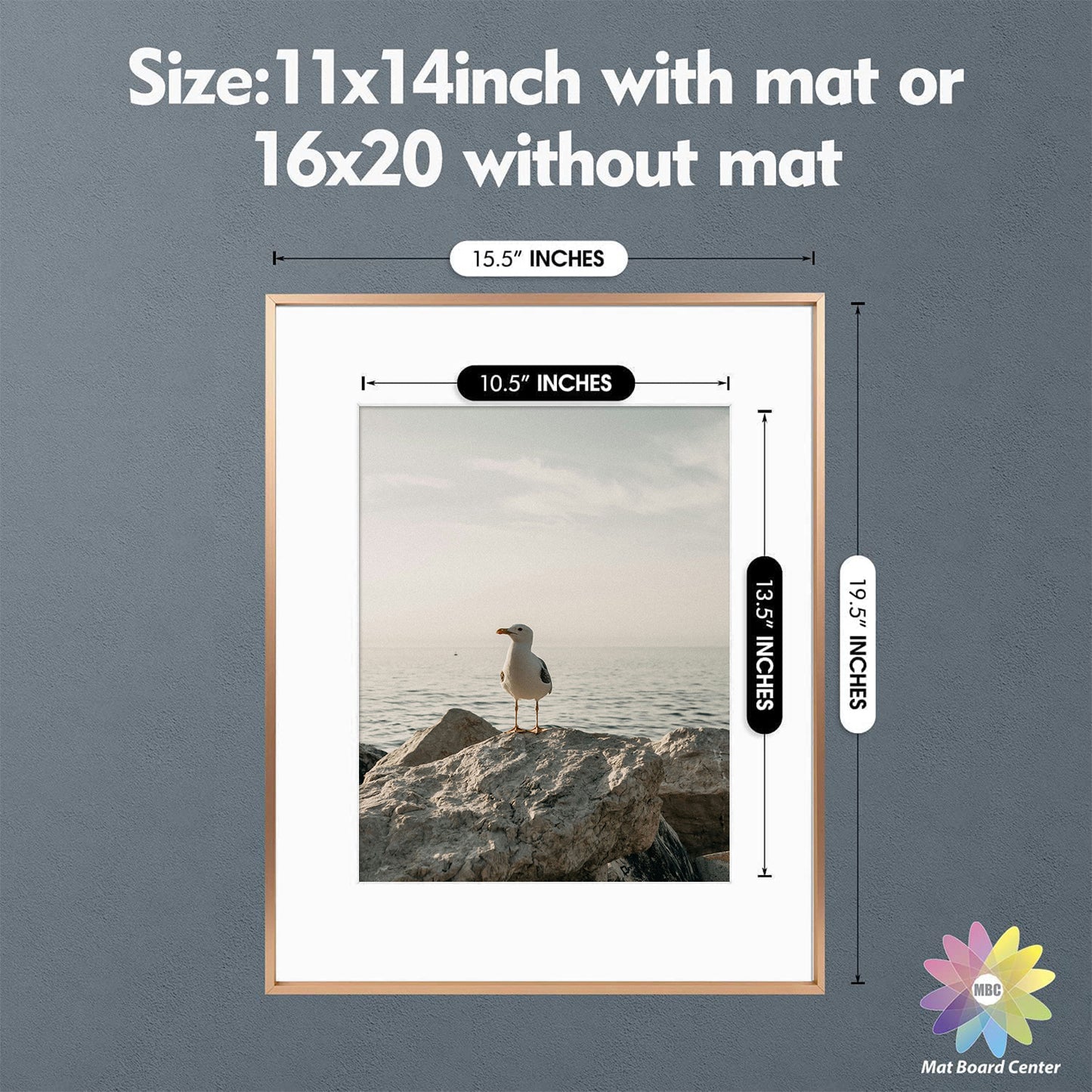 16x20 Aluminum Frame for 11x14 Picture (6 Pcs per Box)