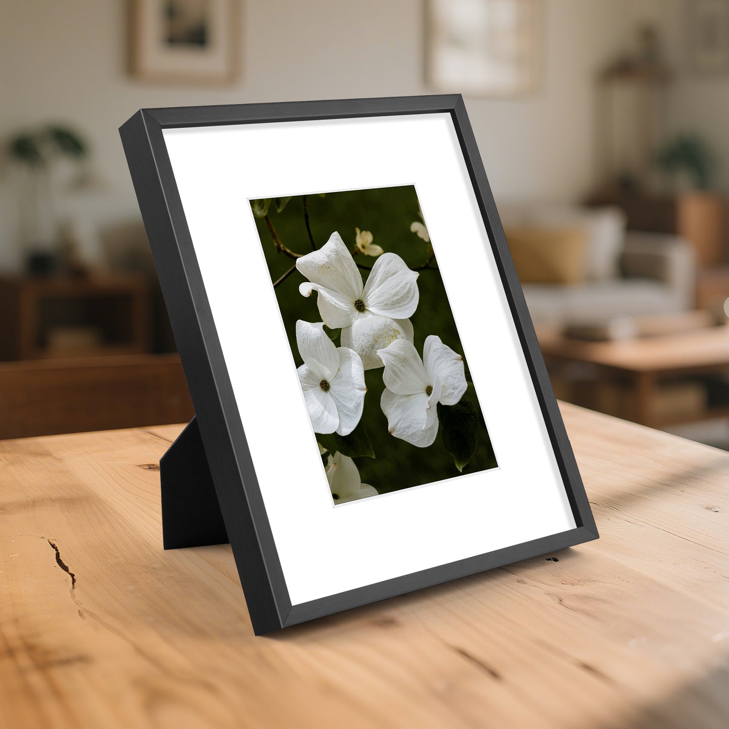 8x10 Metal Frame for 5x7 photo with White Mat (12 Pcs Per Box)
