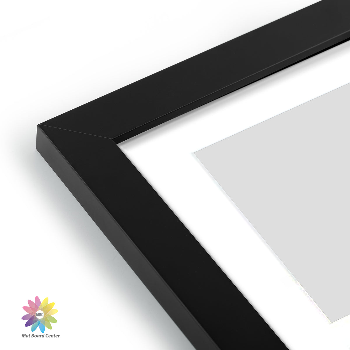 8.5x11 Black Wood Picture Frame for Two 5x7 Photos (10 Pcs Per Box)