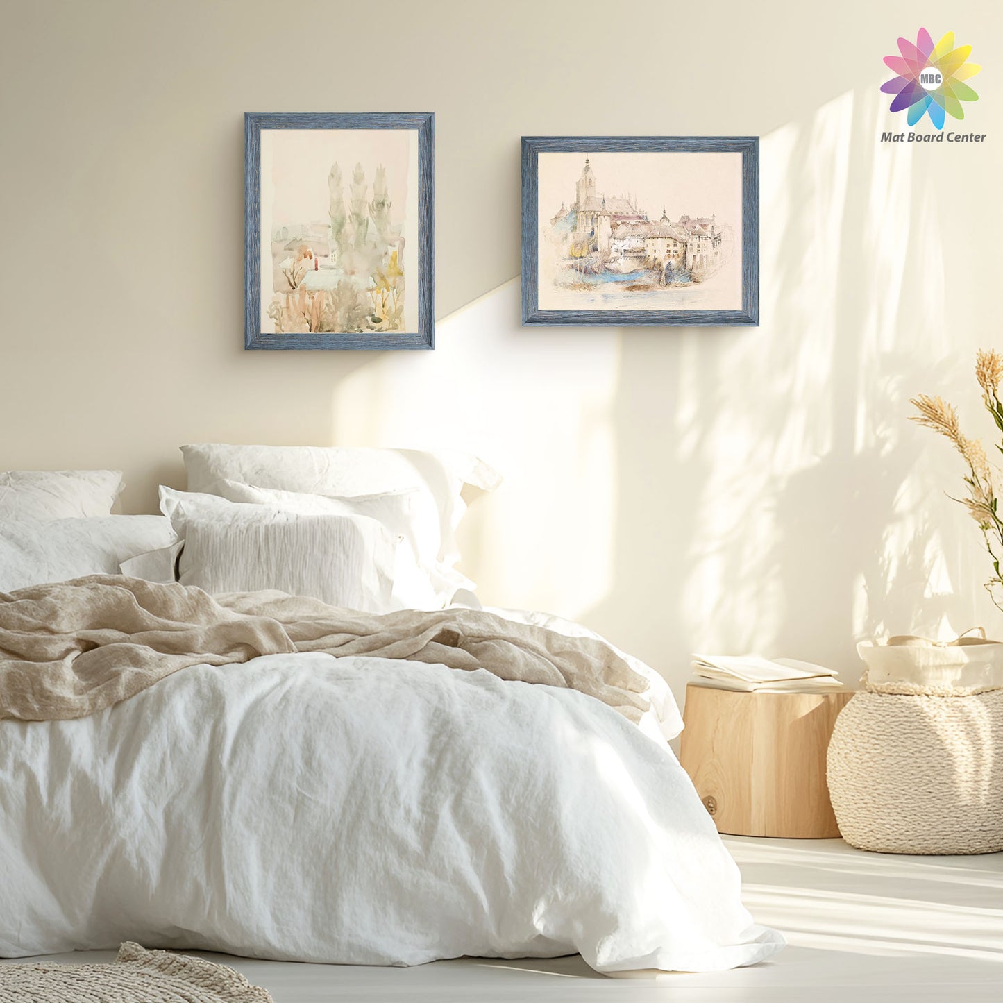 11x14 Picture Frame for 8x10 Photo with White Mat and Plexiglass (6 Pcs Per Box)