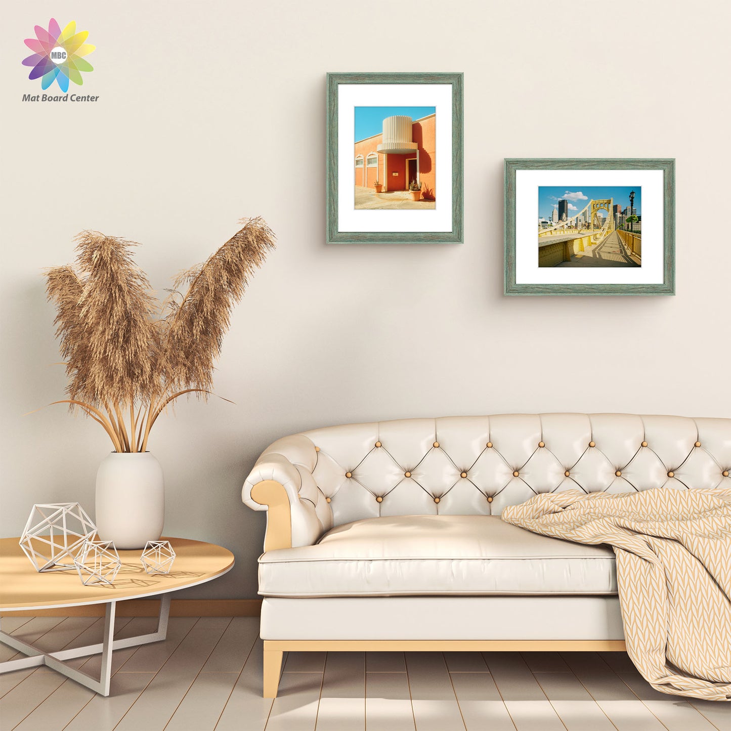 11x14 Picture Frame for 8x10 Photo with White Mat and Plexiglass (6 Pcs Per Box)