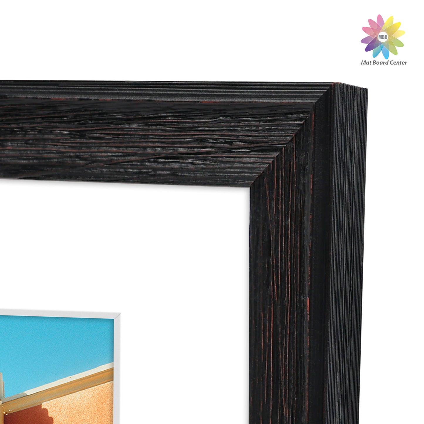 8x10 Picture Frame with White Mat and Plexiglass (10 Pcs Per Box)