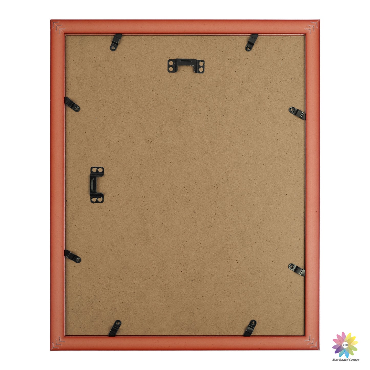 11x14 Picture Frame for 8x10 Photo with White Mat and Plexiglass (6 Pcs Per Box)