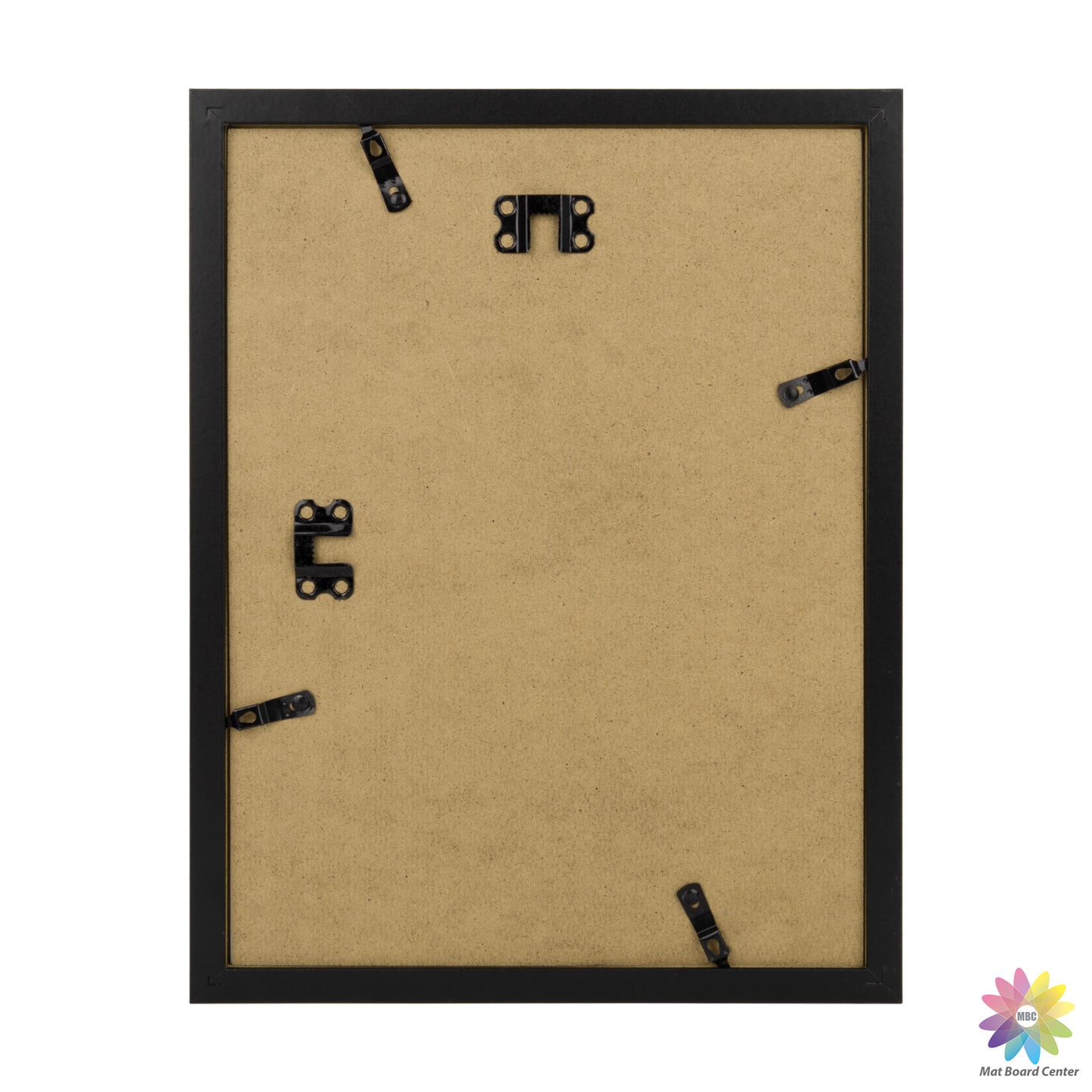 9x12 Picture Frame for 6x8 photo With White Mat Black Color (18 Pcs Per Box)
