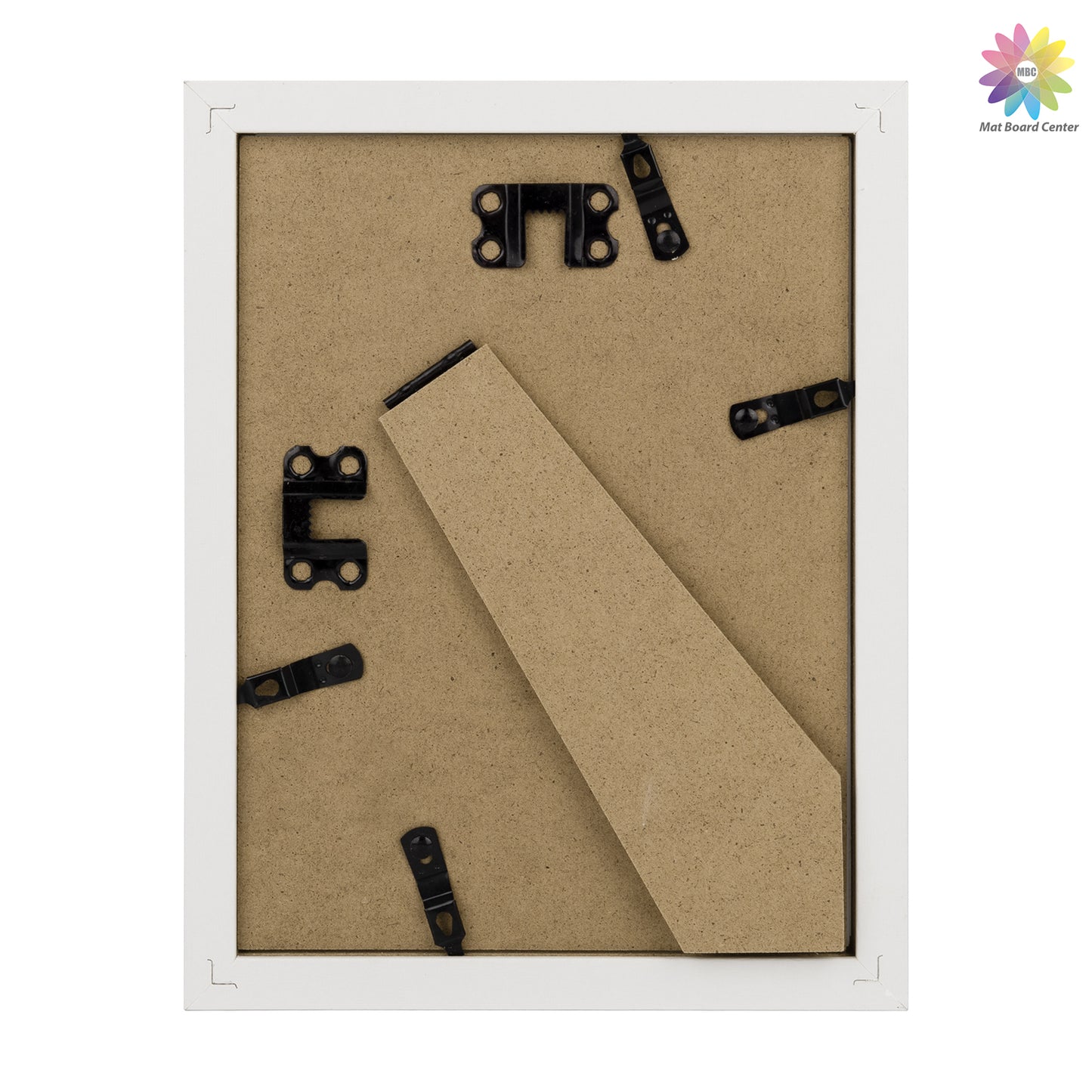 Clearance 6x8 Picture Frame for 4x6 Photo with White Mat and Plexiglass (36 Pcs Per Box)