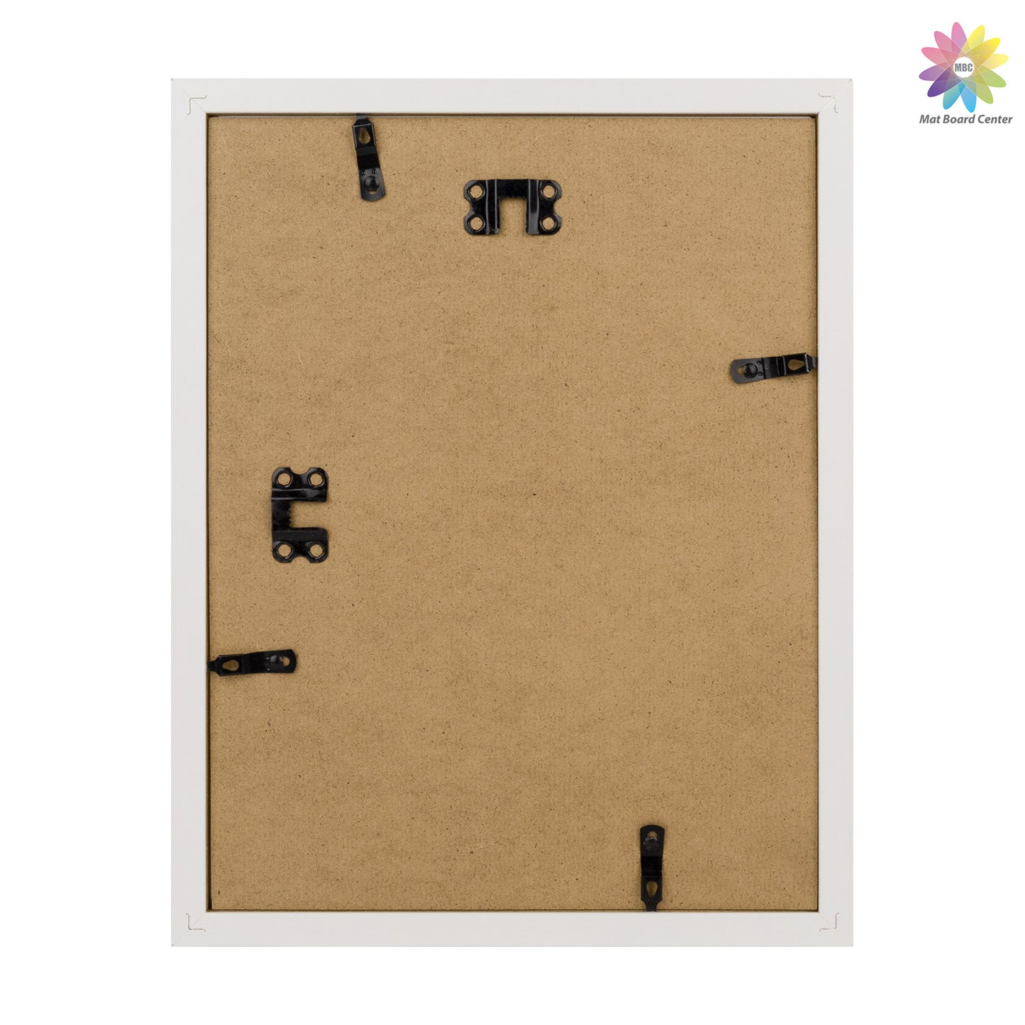 Clearance 9x12 Picture Frames for 6x8 Photo with White Mat and Plexiglass (18 Pcs Per Box)