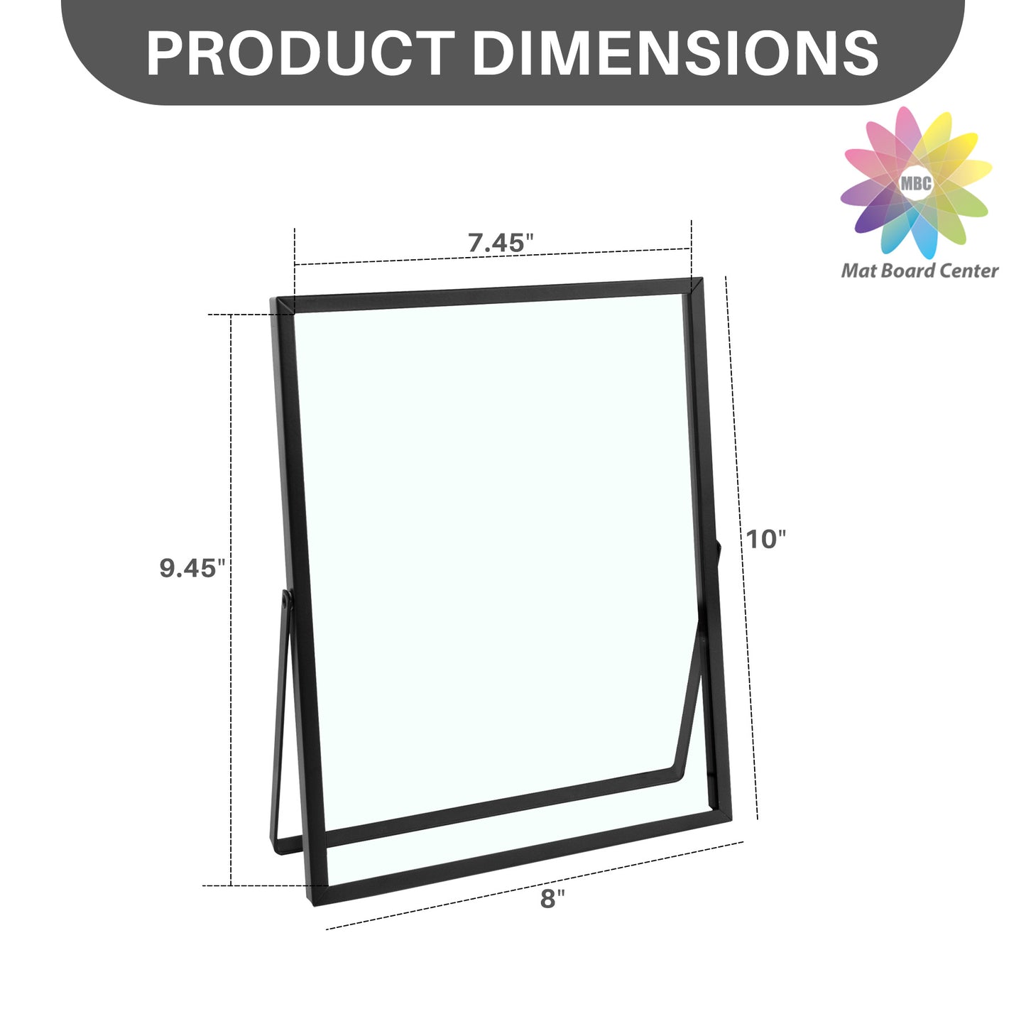 8x10 Floating Frame Displays Any Size Photo up to 8 by 10 (24 Pcs Per Box)