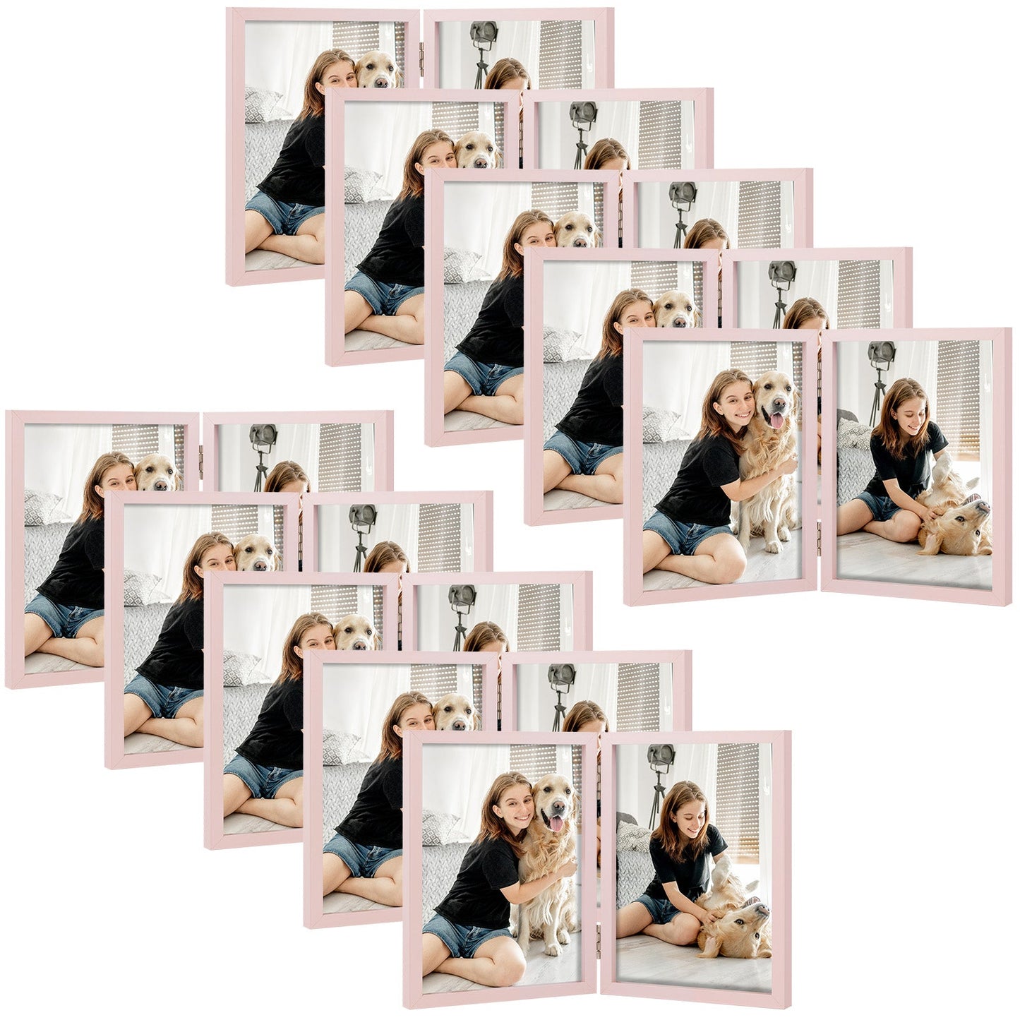 5x7 Three Picture Frame (8 Pcs Per Box)