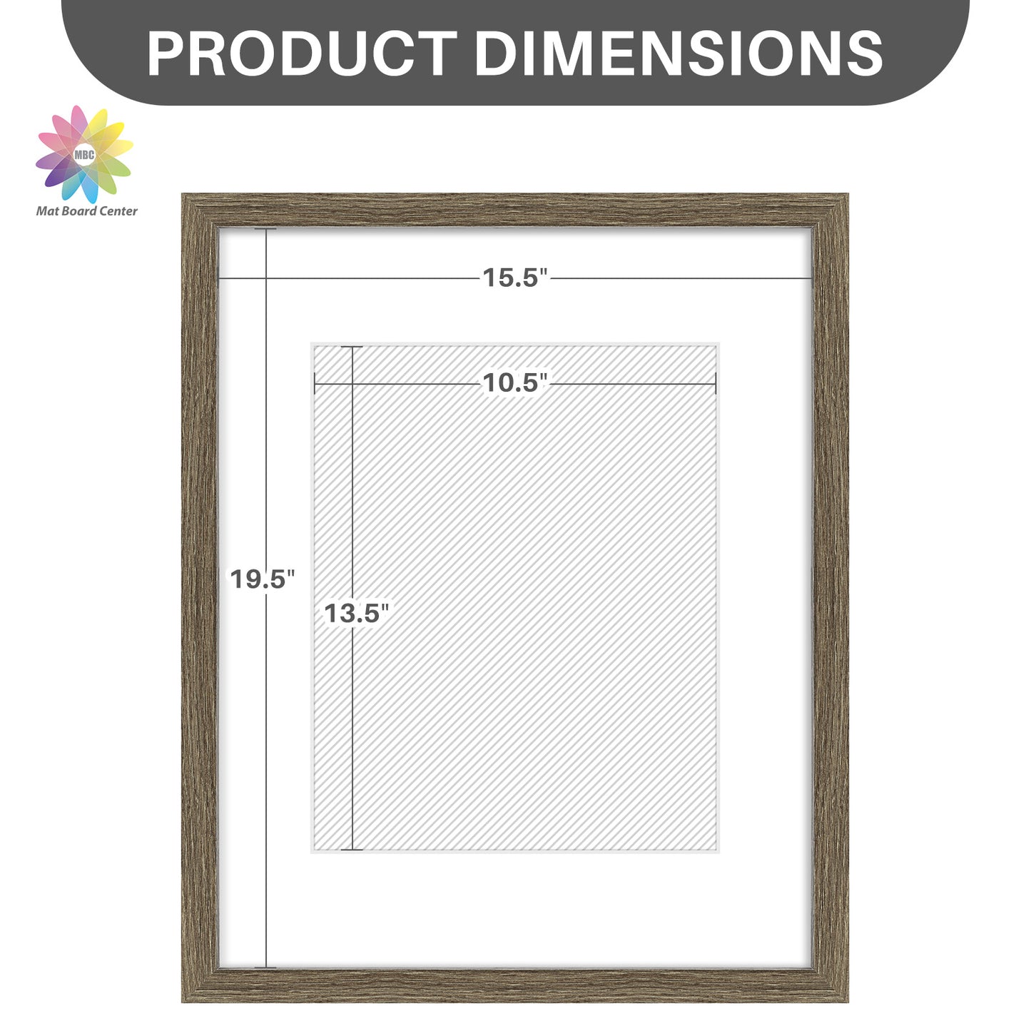 Clearance 16x20 Picture Frames for 11x14 Photo with White Mat and Plexiglass (12 Pcs Per Box)