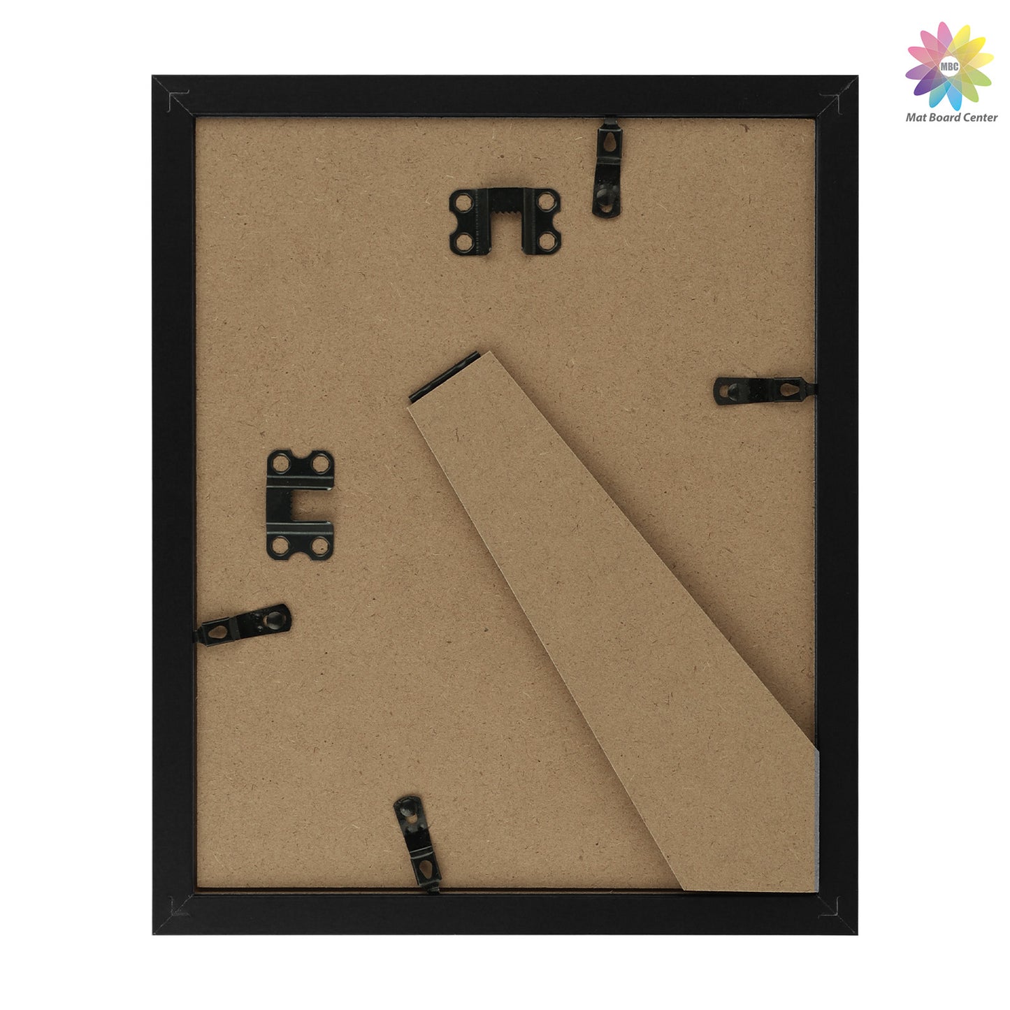 Clearance 8x10 Picture Frames for 5x7 Photo with White Mat and Plexiglass (18 Pcs Per Box)