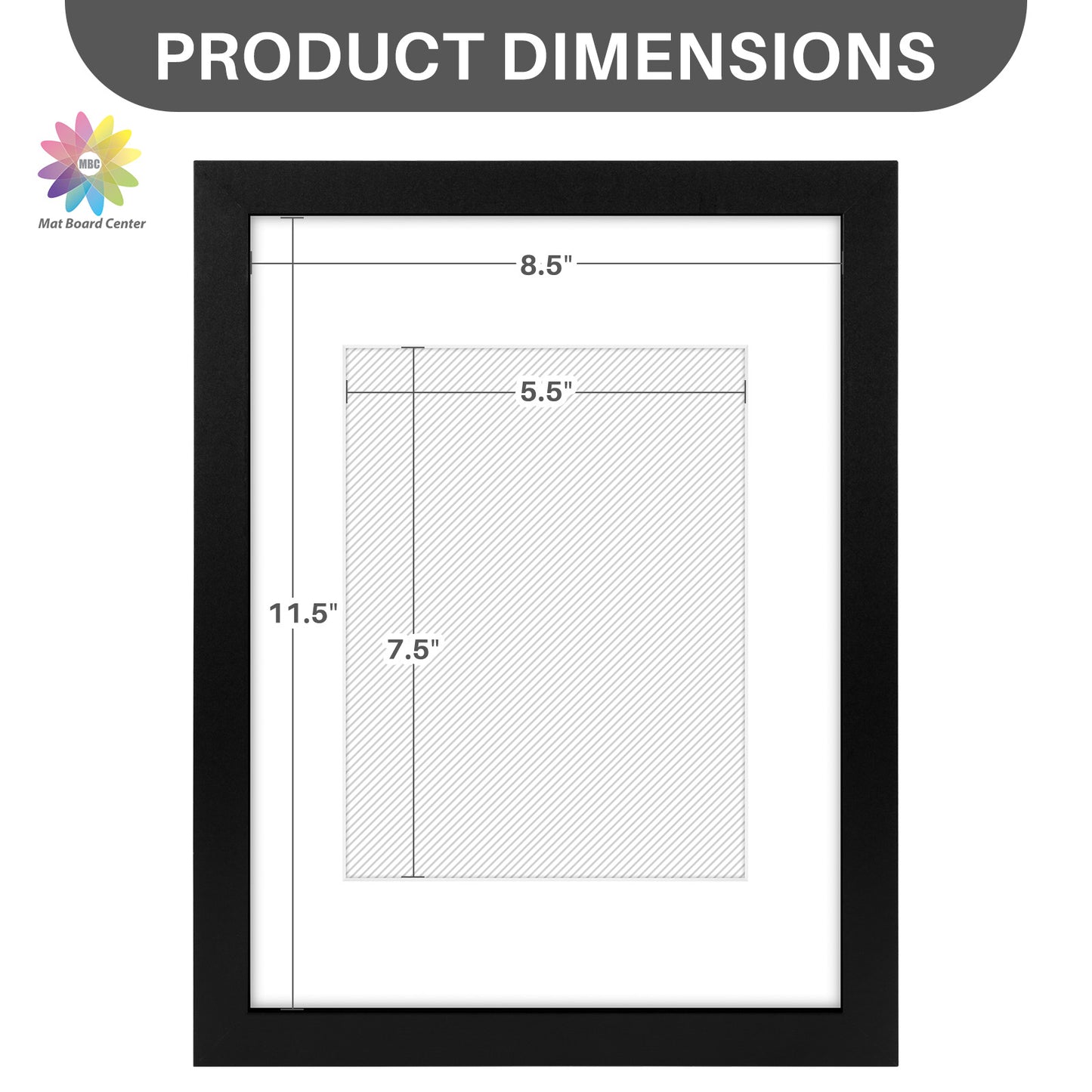 Clearance 9x12 Picture Frames for 6x8 Photo (18 Pcs Per Box)