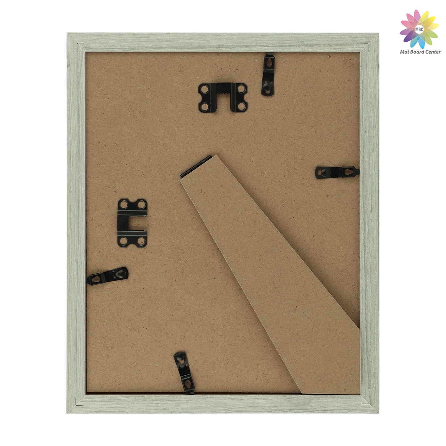 Clearance 8x10 Picture Frames for 5x7 Photo with White Mat and Plexiglass (18 Pcs Per Box)