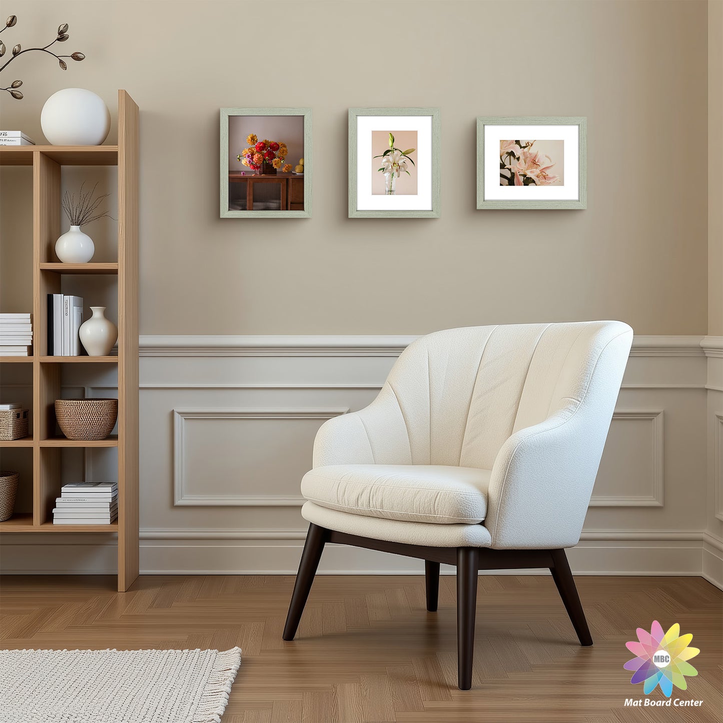 Clearance 8x10 Picture Frames for 5x7 Photo with White Mat and Plexiglass (18 Pcs Per Box)