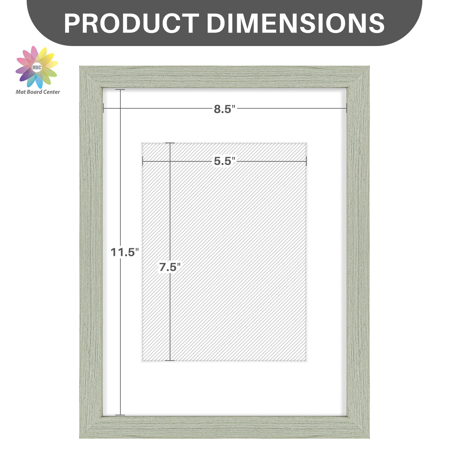 Clearance 9x12 Picture Frames for 6x8 Photo (18 Pcs Per Box)